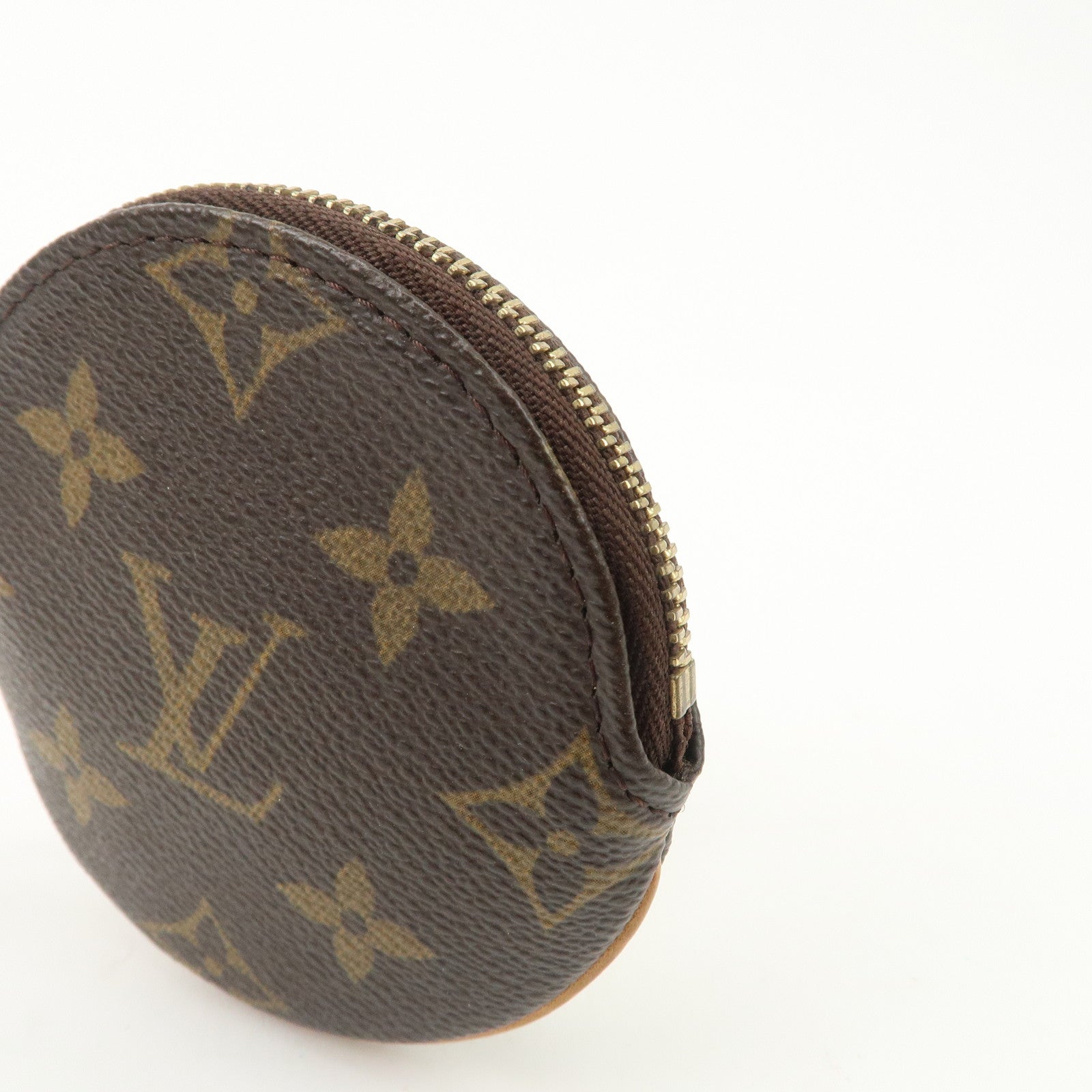 Louis Vuitton Monogram Porte Monnaie Rond Coin Case M61926