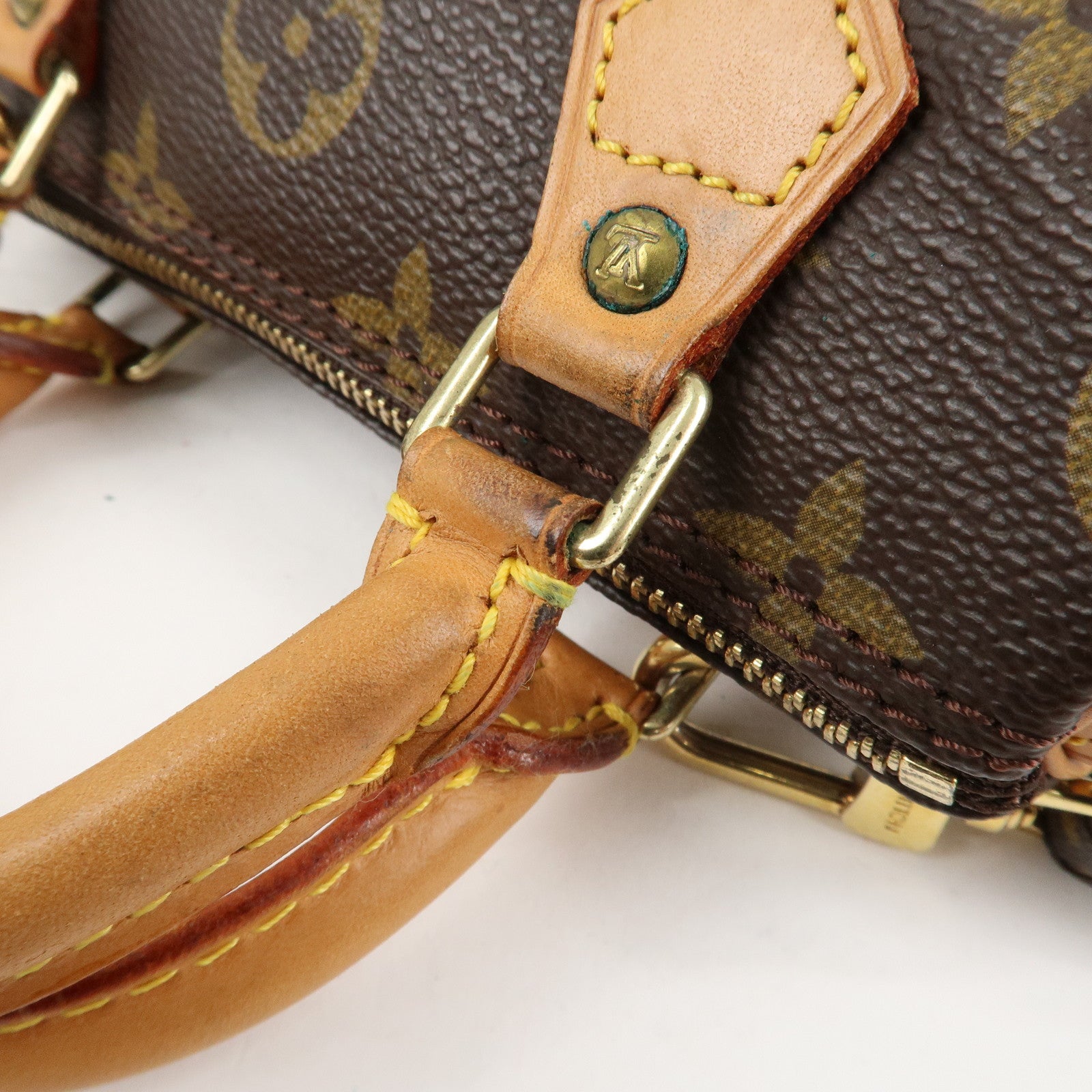 Louis Vuitton Monogram Mini Speedy 
Strap M41534 J75010