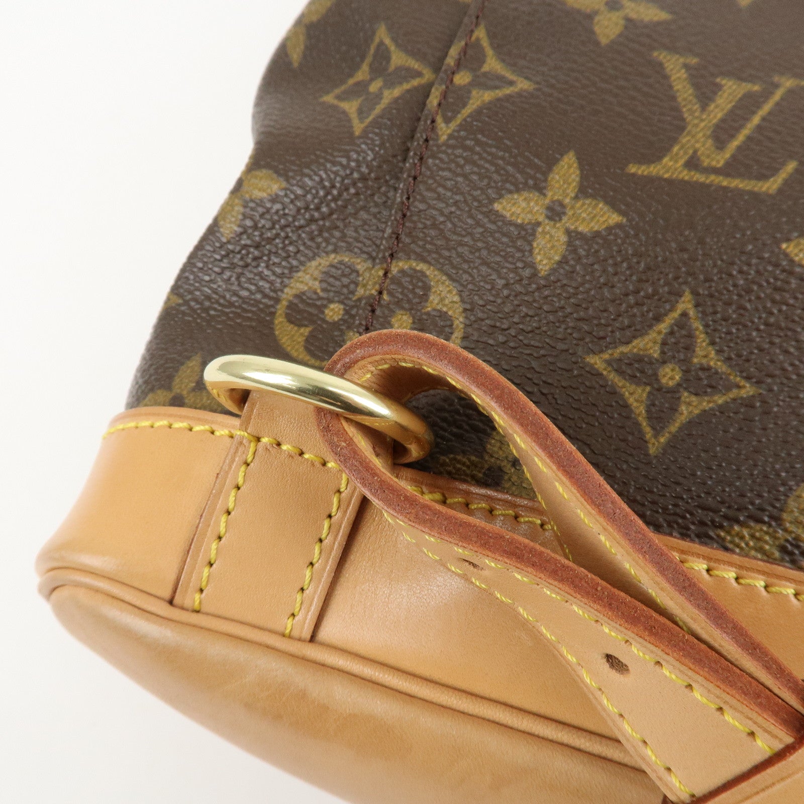 Louis Vuitton Monogram Montsouris MM Back Pack Bag M51136