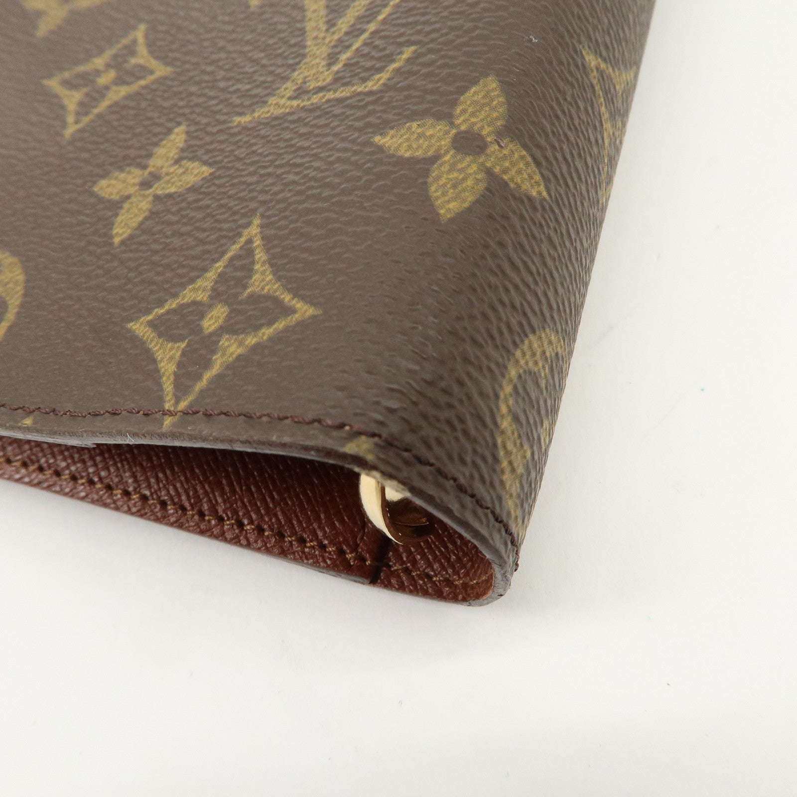 Louis Vuitton Monogram Agenda MM Planner Cover R20105