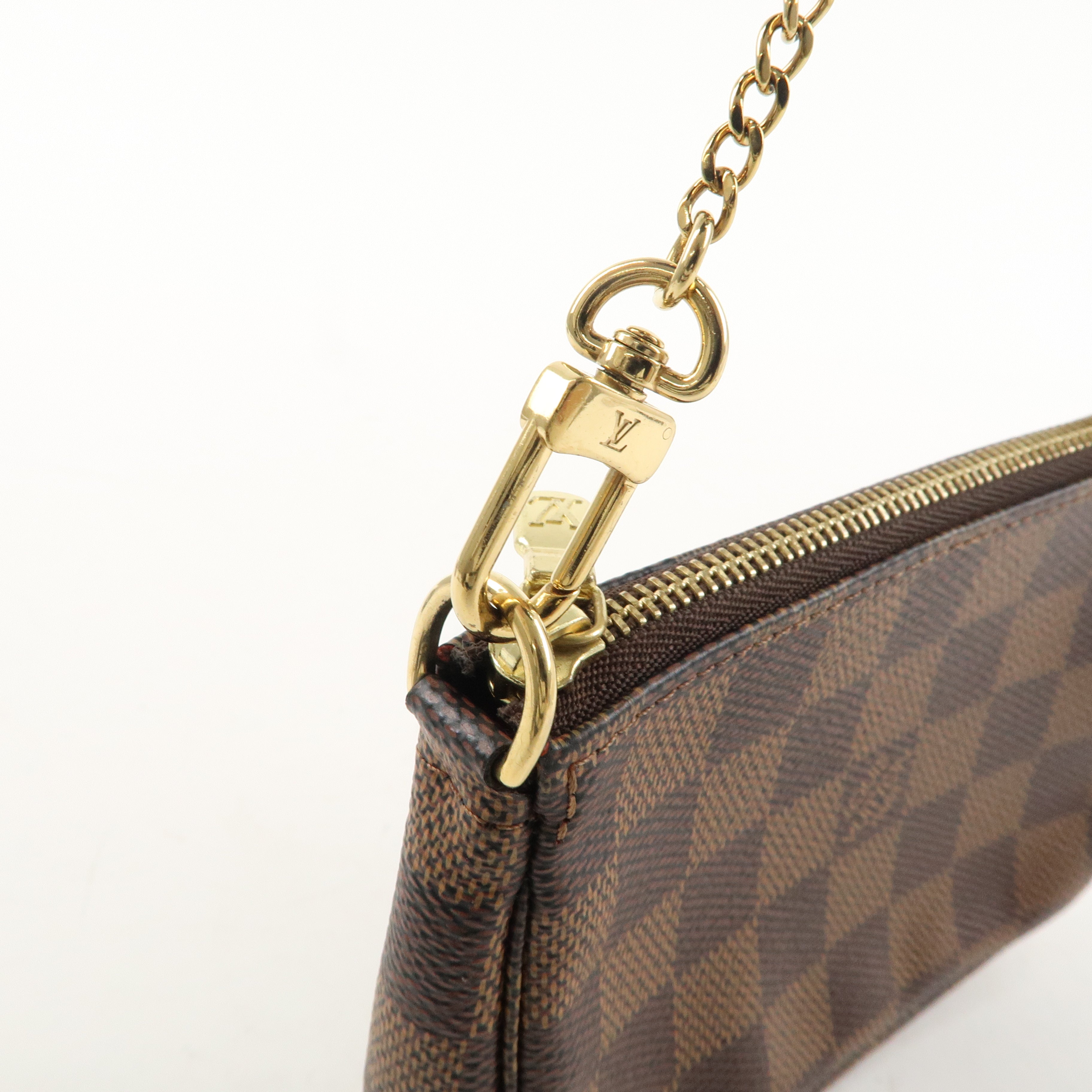 Louis Vuitton Damier Mini Pochette Accessoires Pouch N58009