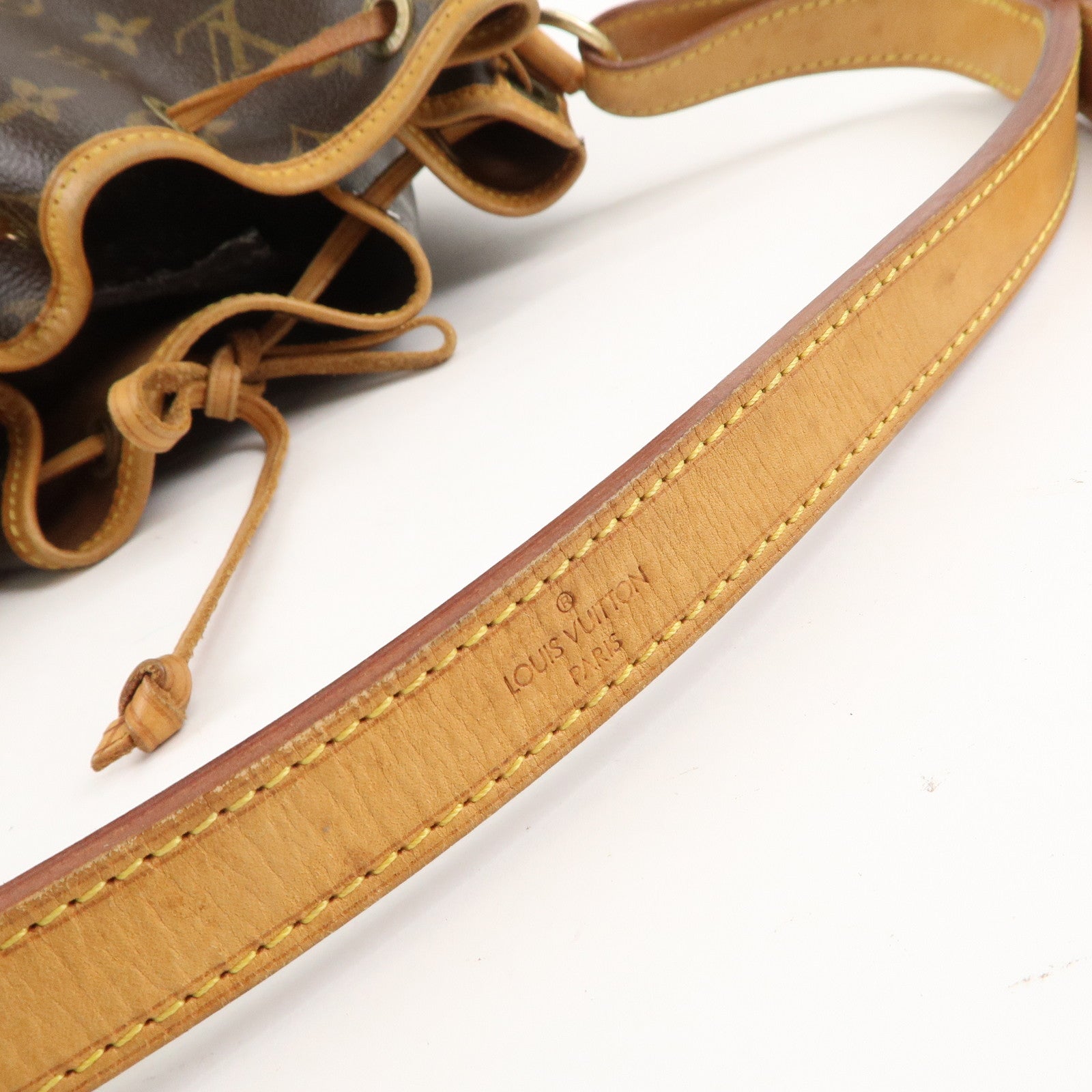 Louis Vuitton Monogram Noe Shoulder Bag Brown M42224