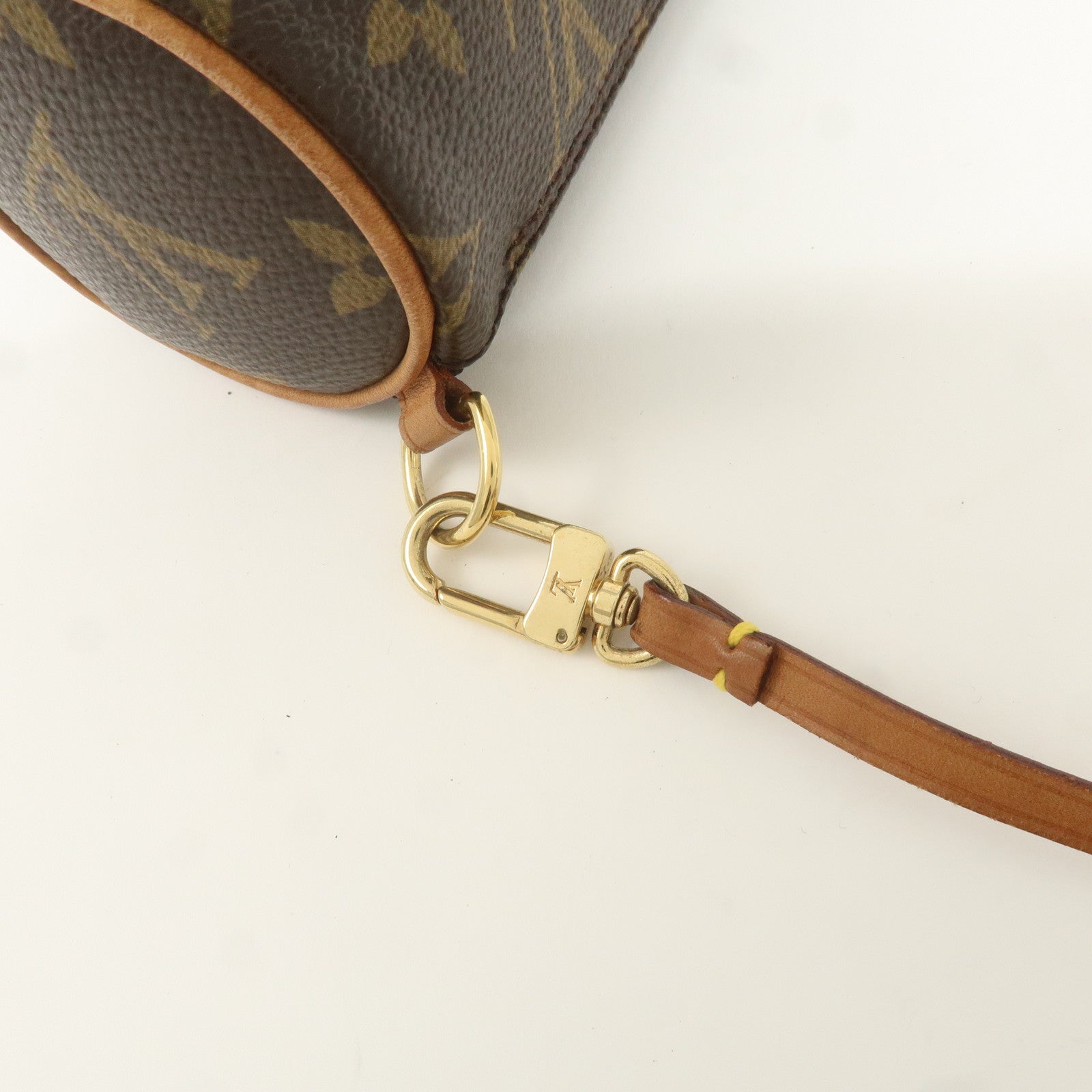 Louis Vuitton Monogram Papillon Pouch For Papillon Bag Brown