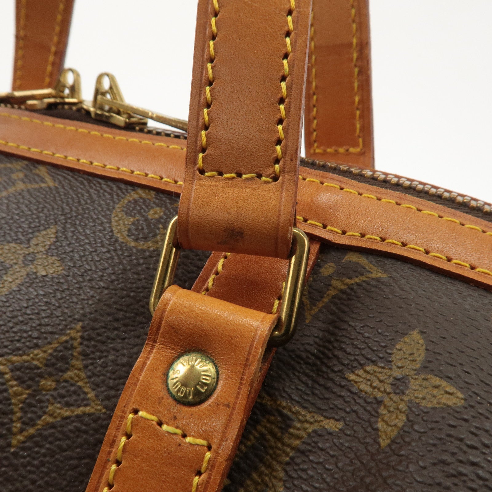 Louis Vuitton Monogram Sac Souple 35 Boston Bag M41626