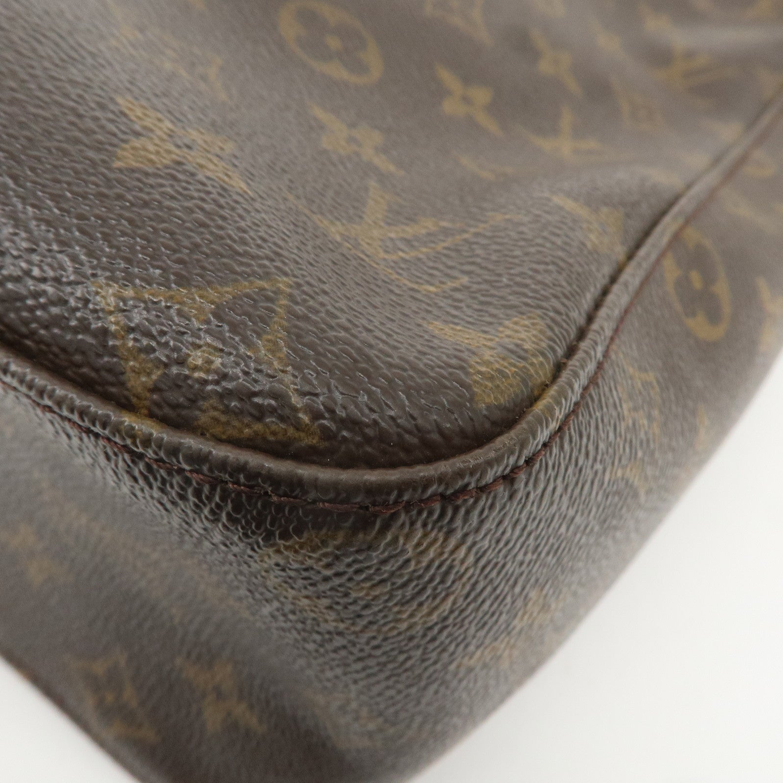 Louis Vuitton Monogram Looping GM Shoulder Bag Brown M51145