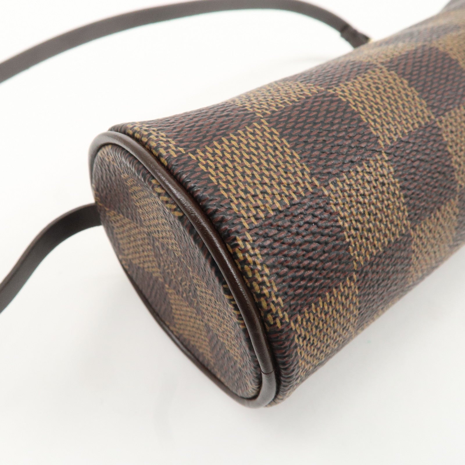 Louis Vuitton Damier Ebene Mini Pouch for Papillon Bag Brown