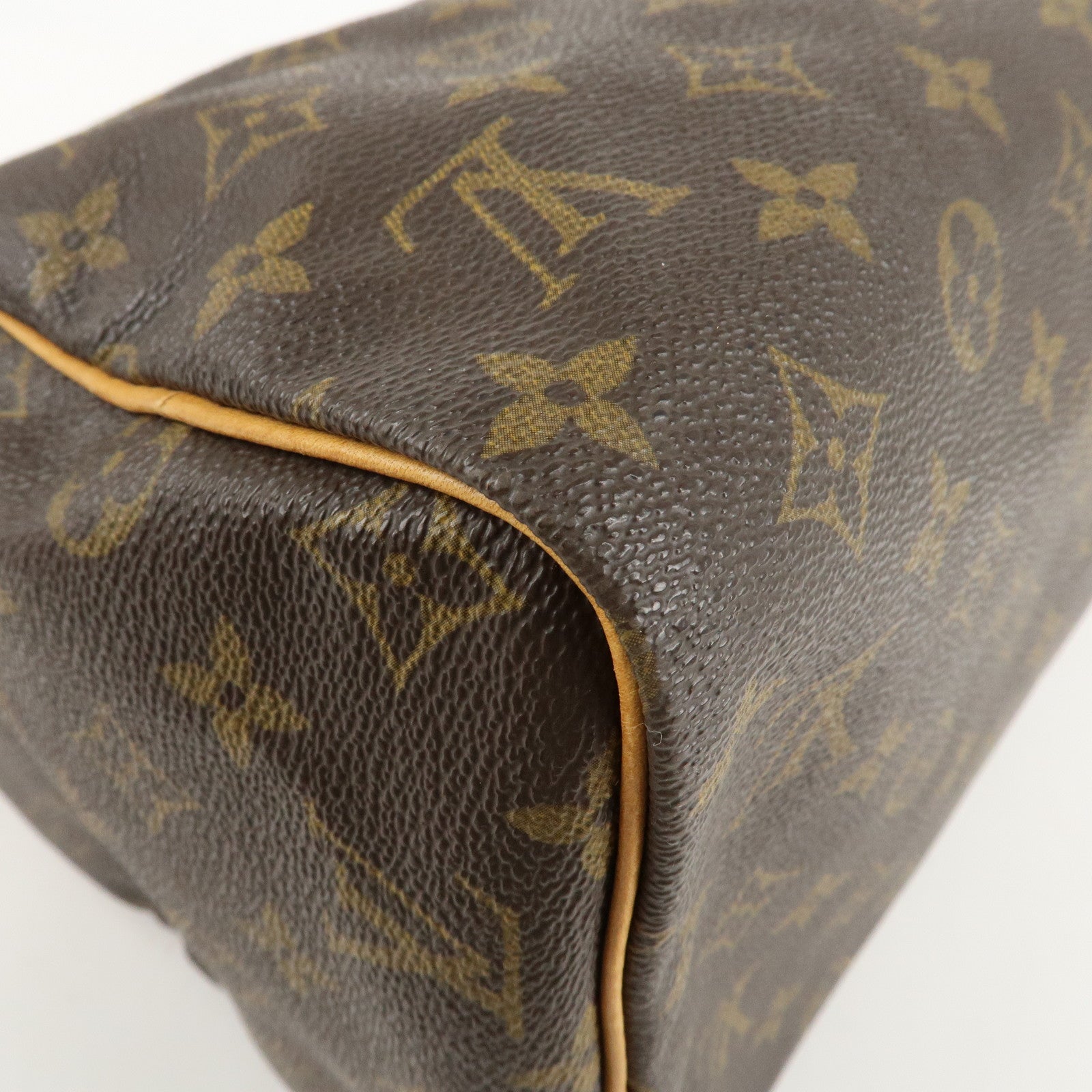 Louis Vuitton Monogram Speedy 30 Hand Bag Boston Bag M41526 Used