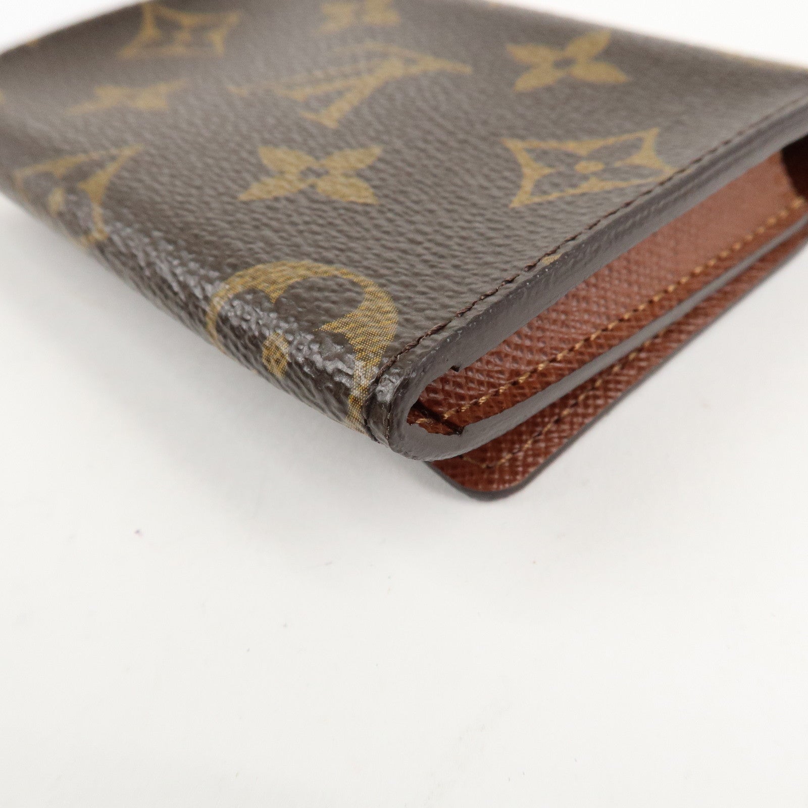 Louis Vuitton Monogram Enveloppe Carte de Visite Card Case M62920 Used