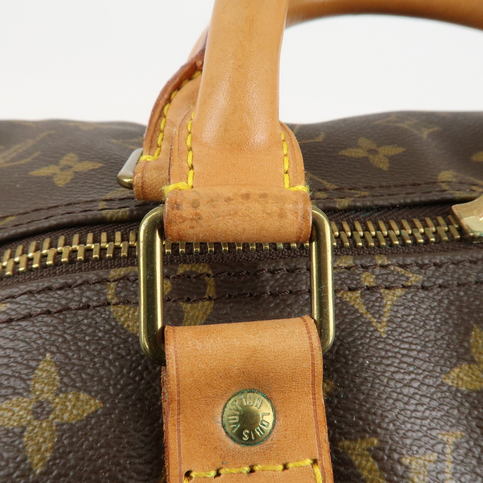 Louis Vuitton Monogram Keep All Bandouliere 50 Boston Bag M41416 Used