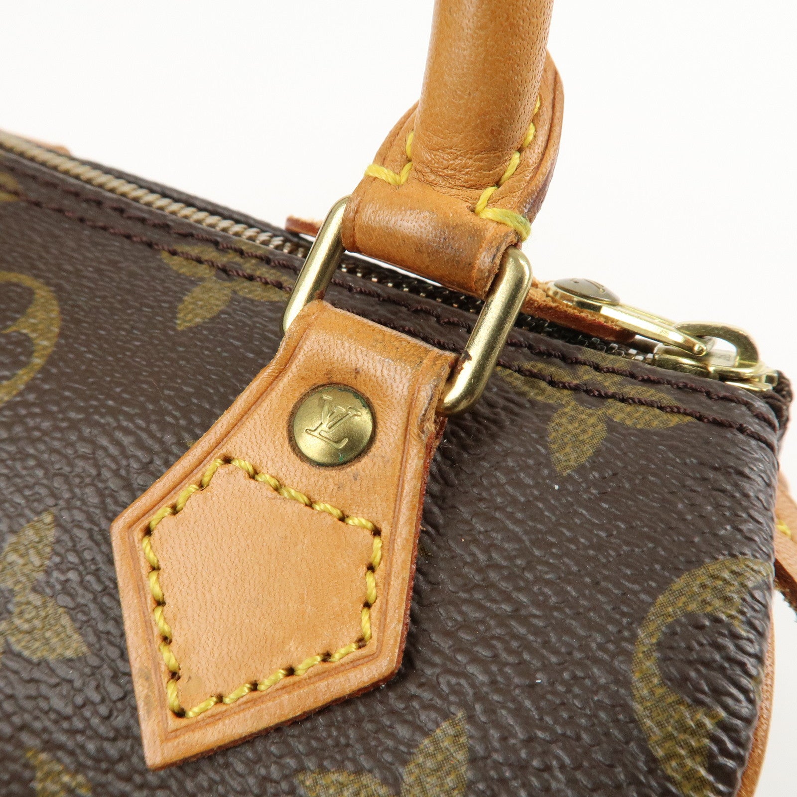 Louis Vuitton Monogram Mini Speedy 
Strap M41534 J00145 Used