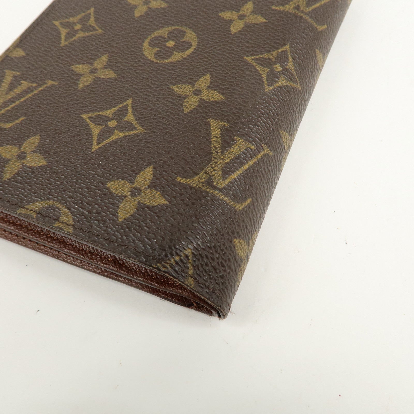 Louis Vuitton Monogram Porte Papier Zip Bi-fold Wallet M61207 Used