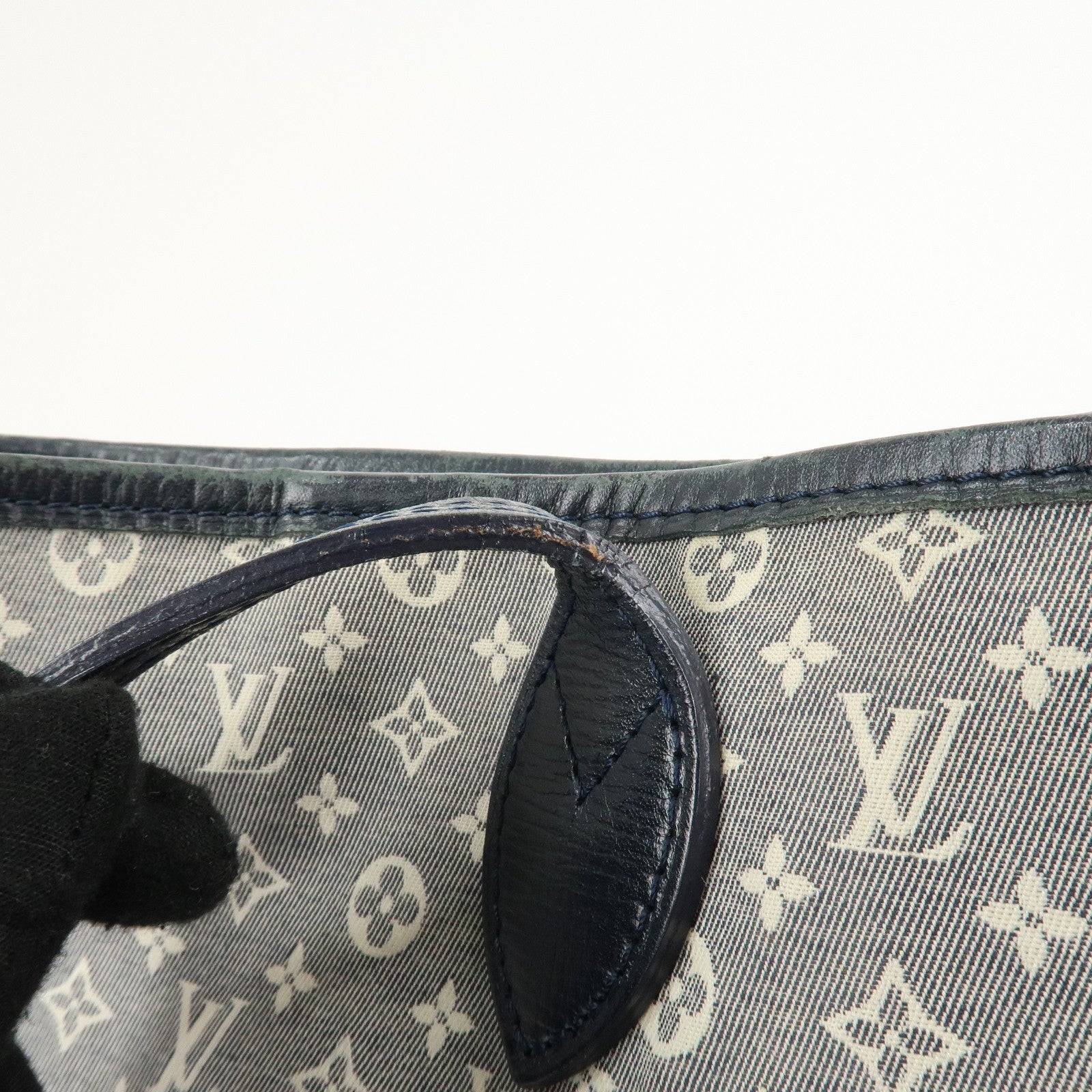 Louis Vuitton Monogram Idylle Neverfull MM Tote Bag Encre M40514 Used