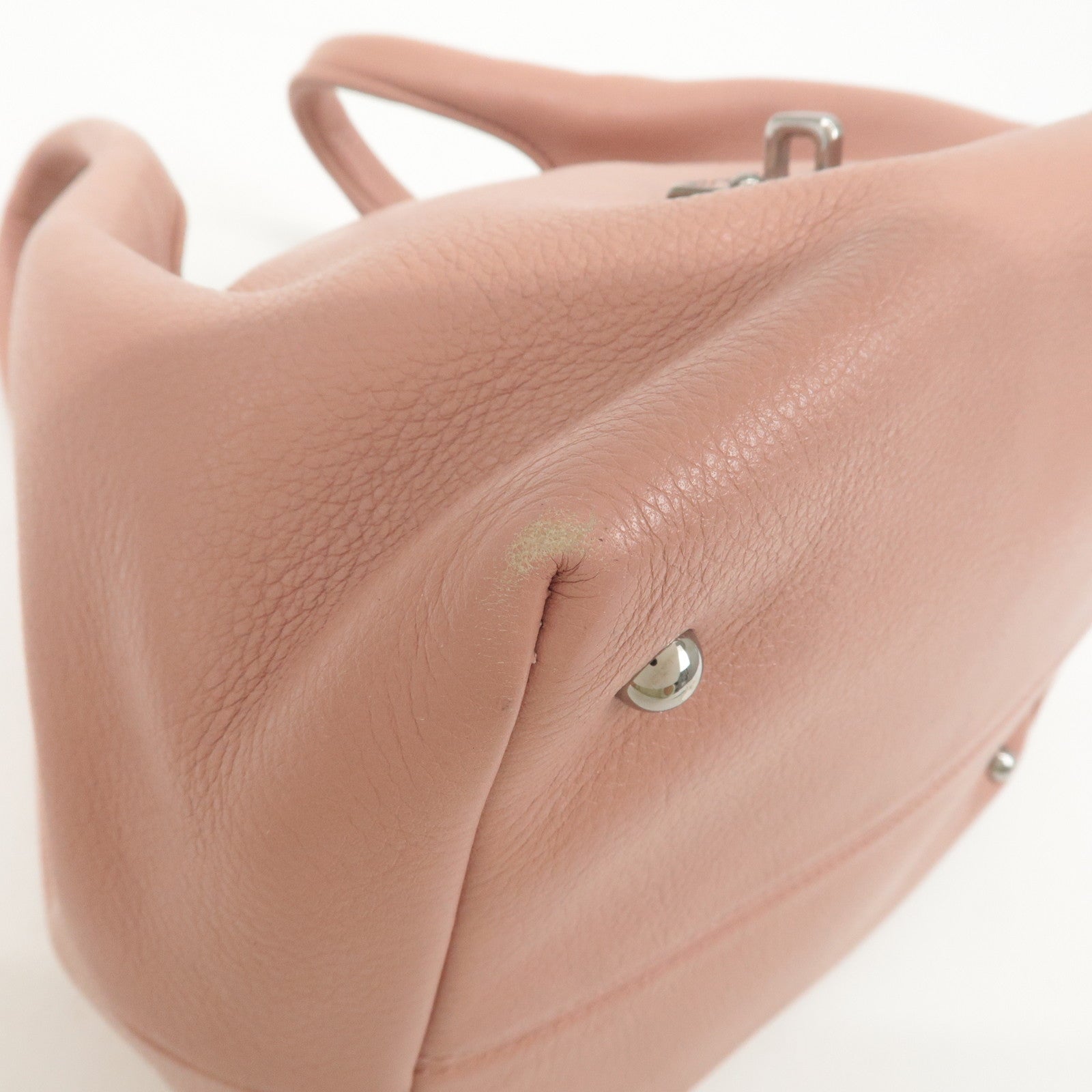 LOEWE Leather Karie PM Hand Bag Pink 10903