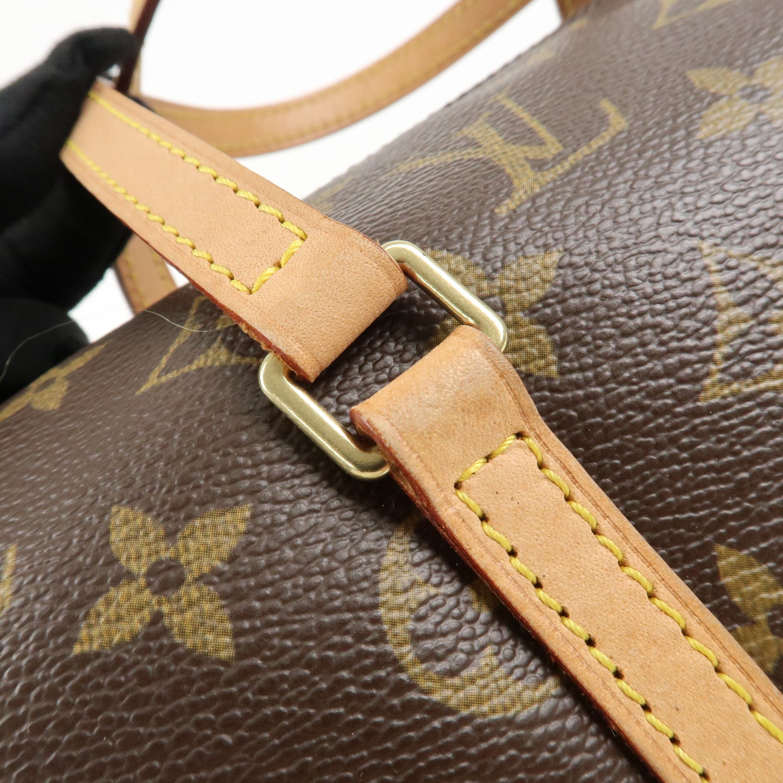 Louis Vuitton Monogram Papillon 26 Hand Bag New Style Brown M51386 Used