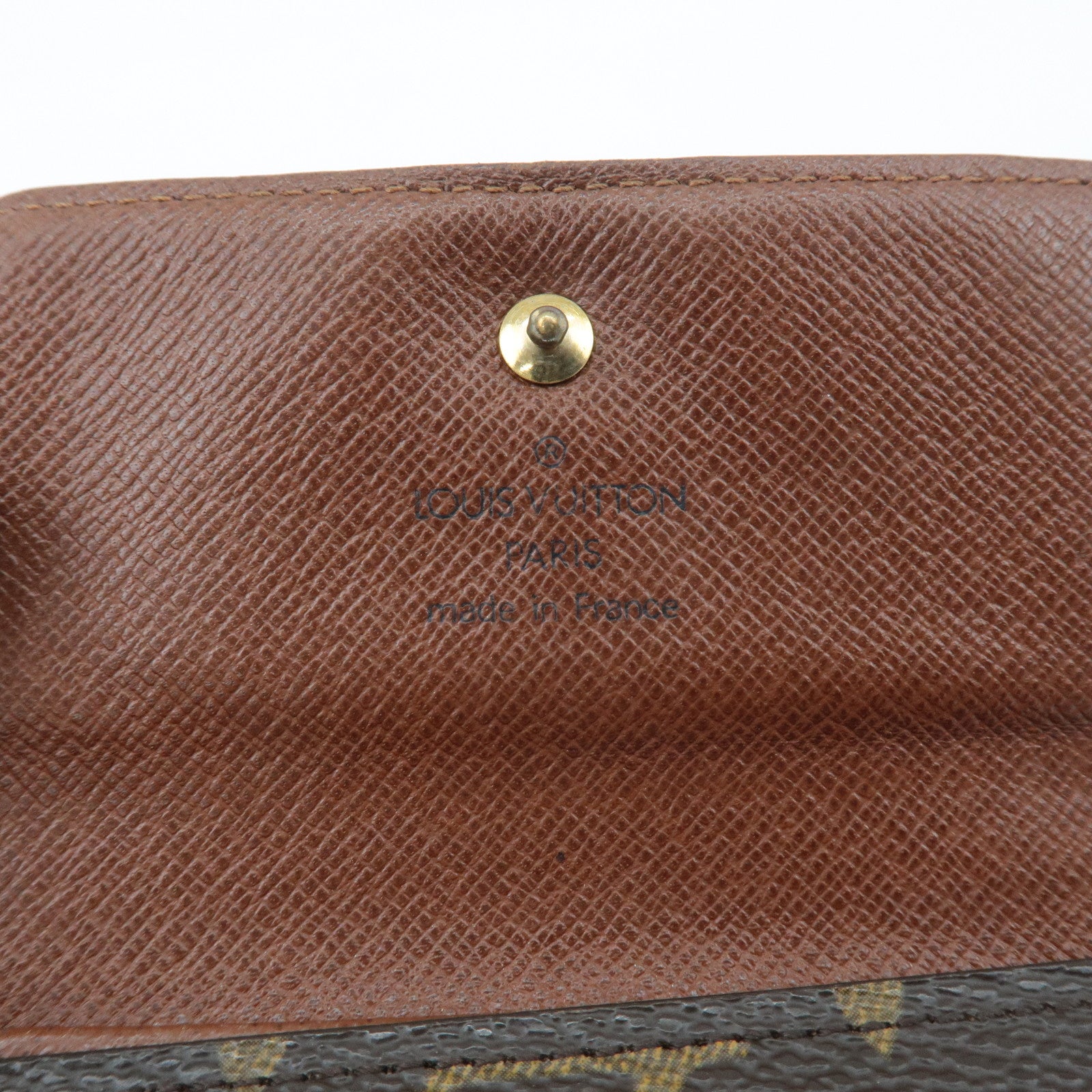 Louis Vuitton Monogram Set of 3 Wallet Brown M61652 M61675