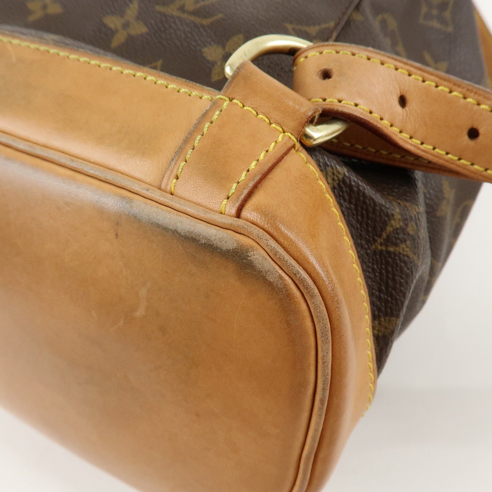 Louis Vuitton Monogram Montsouris MM Back Pack Bag M51136