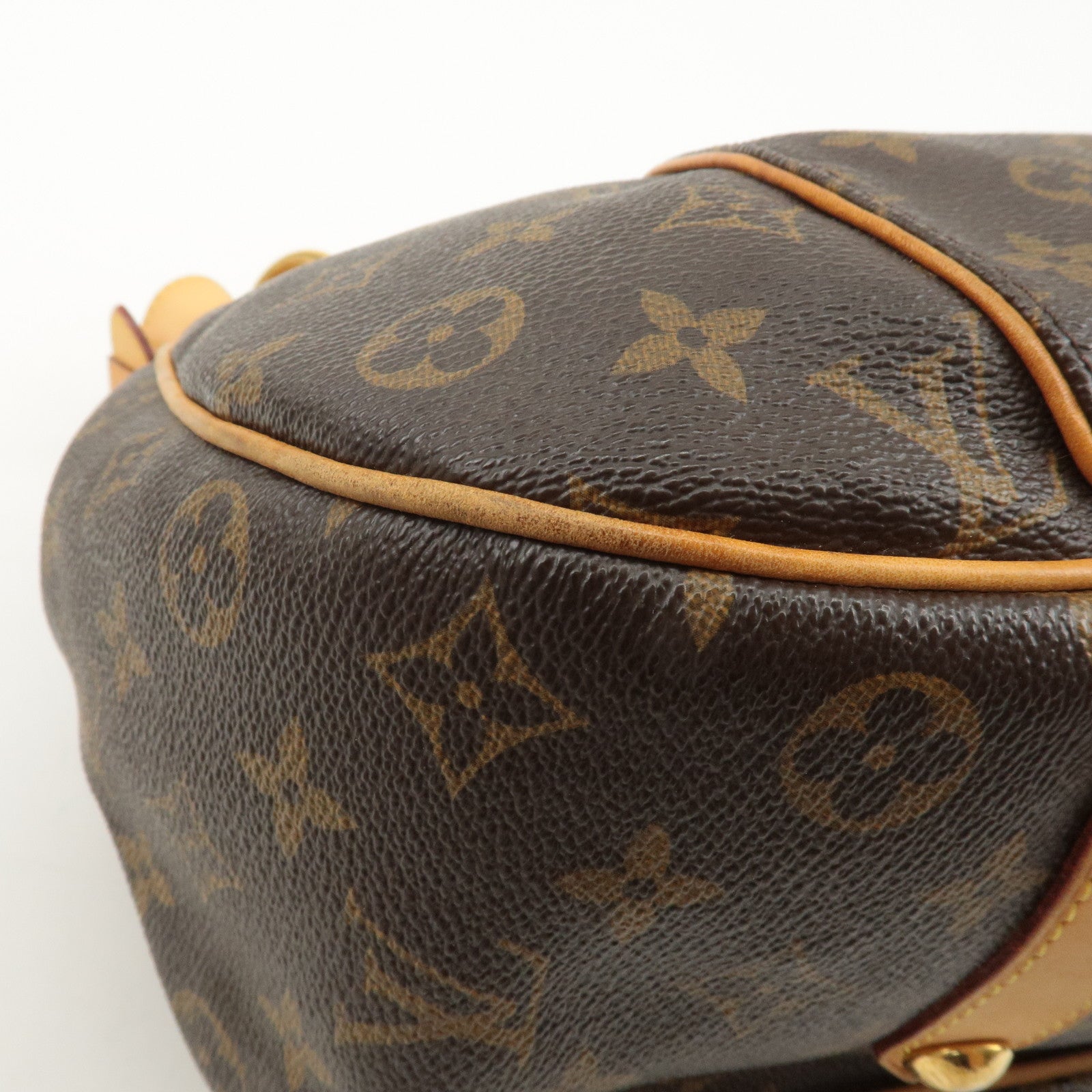 Louis Vuitton Monogram Galliera PM Shoulder Bag Brown M56382