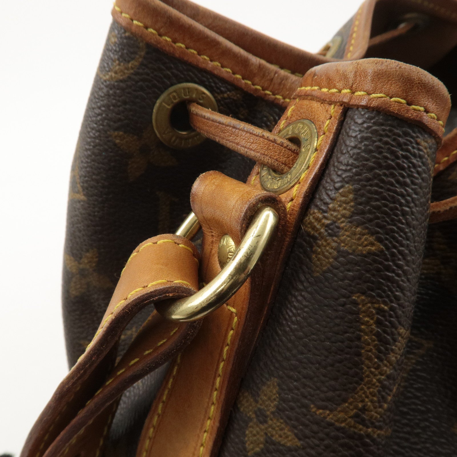 Louis Vuitton Monogram Noe Shoulder Bag Hand Bag Brown M42224