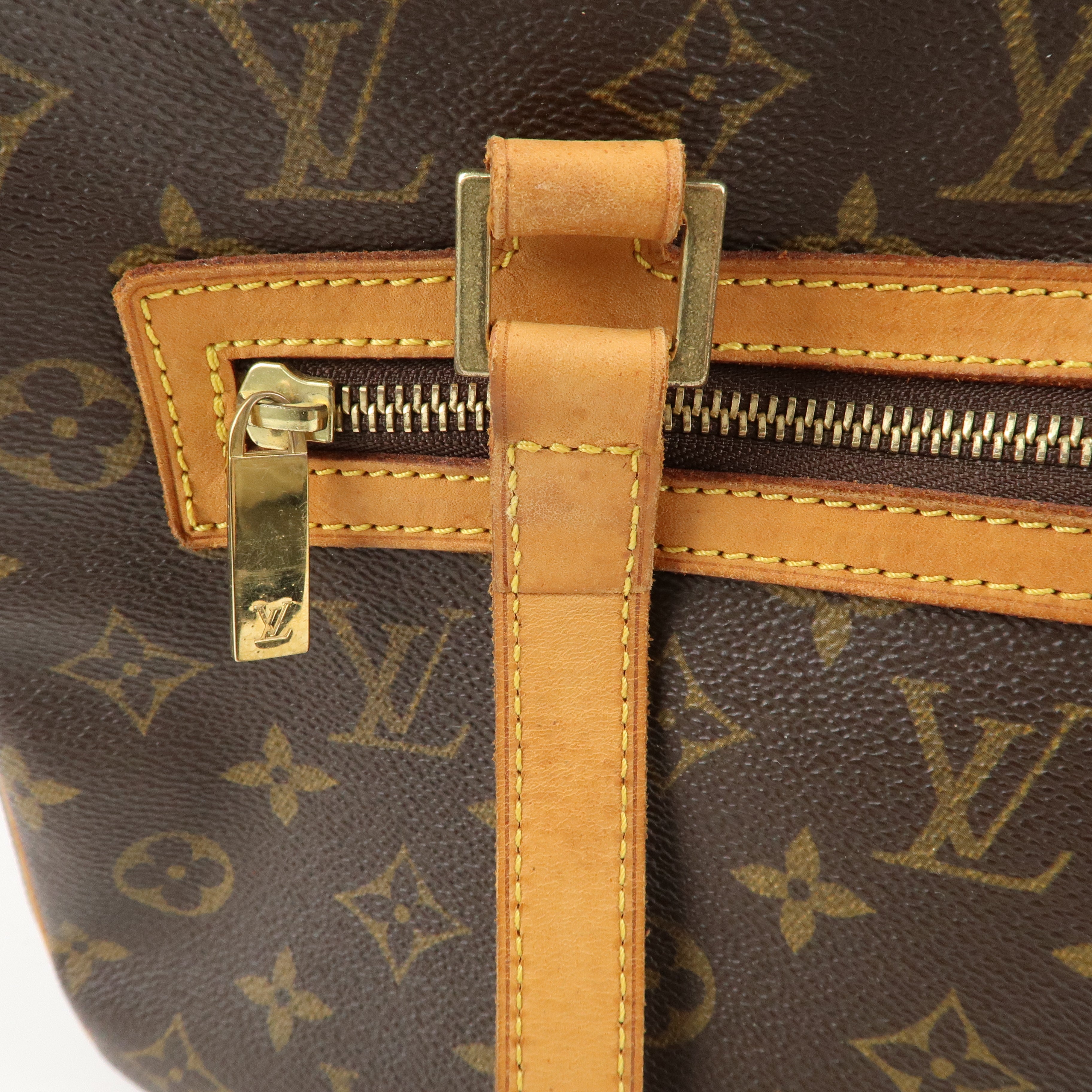 Louis Vuitton Monogram Cite GM Boston Hand Bag Brown M51181