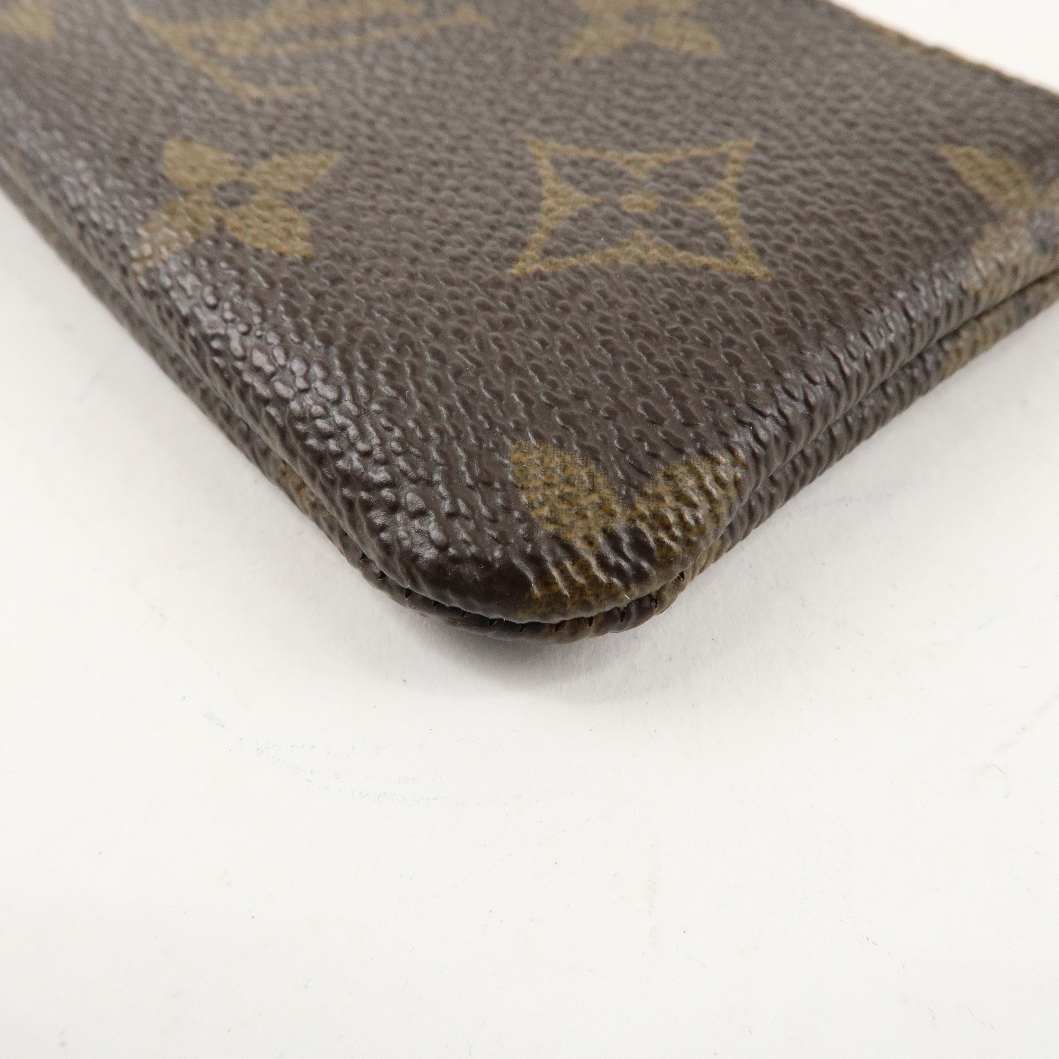 Louis Vuitton Monogram Pochette Cles Coin Case Key Case M62650