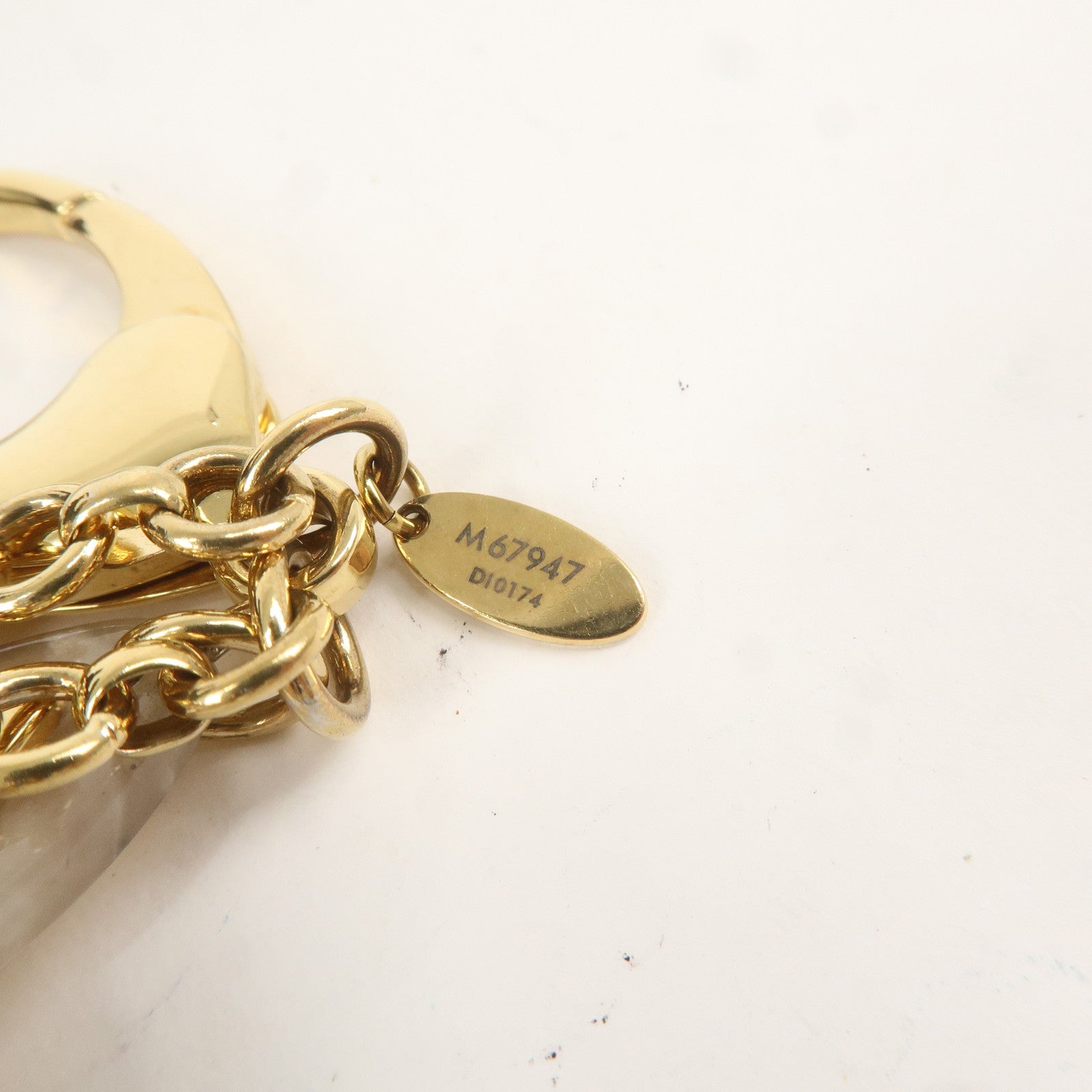 Louis Vuitton Bijou Sac Insolence Bag Charm Key Charm Gold M67947