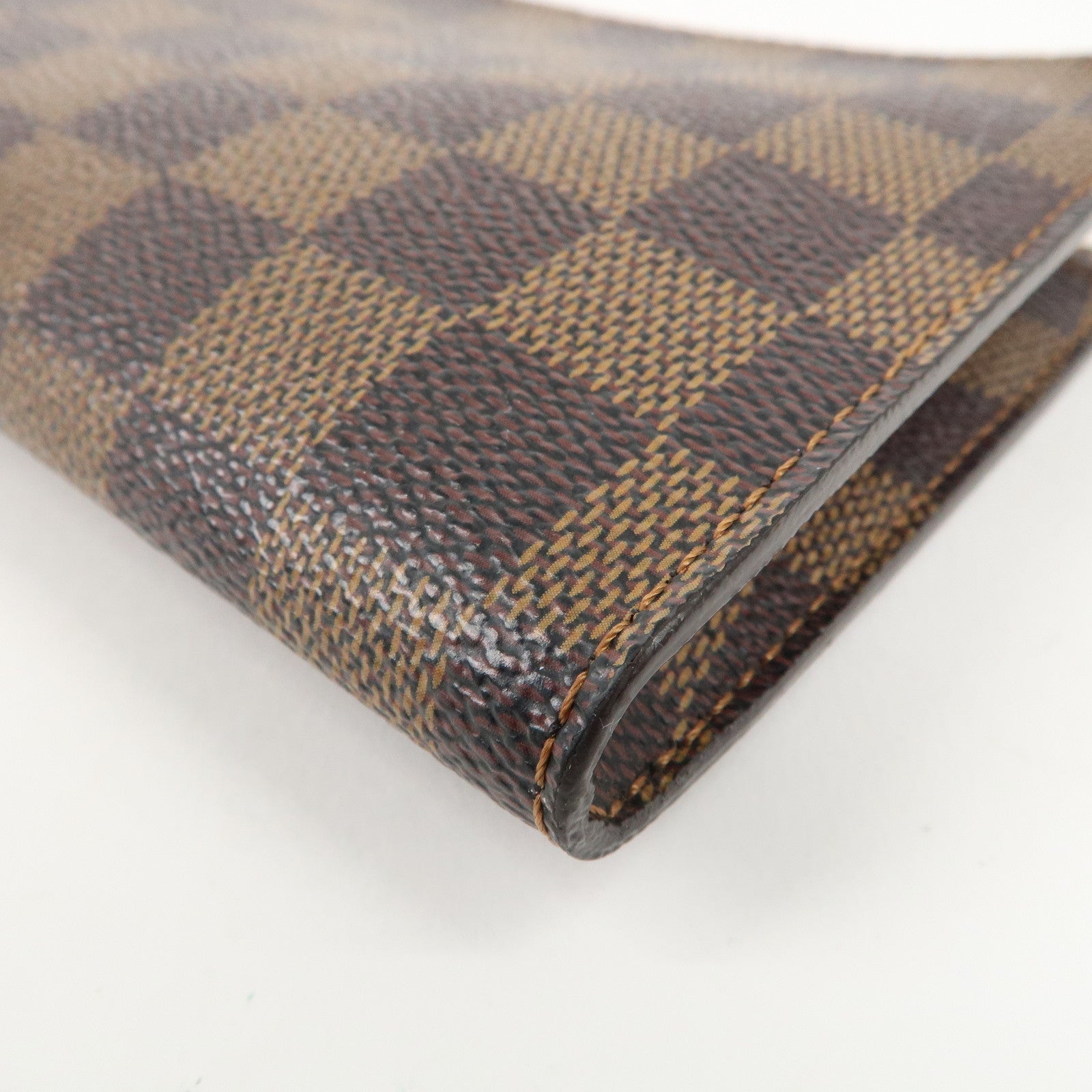 Louis Vuitton Damier Ebene Attached Pouch for Male Bag Brown