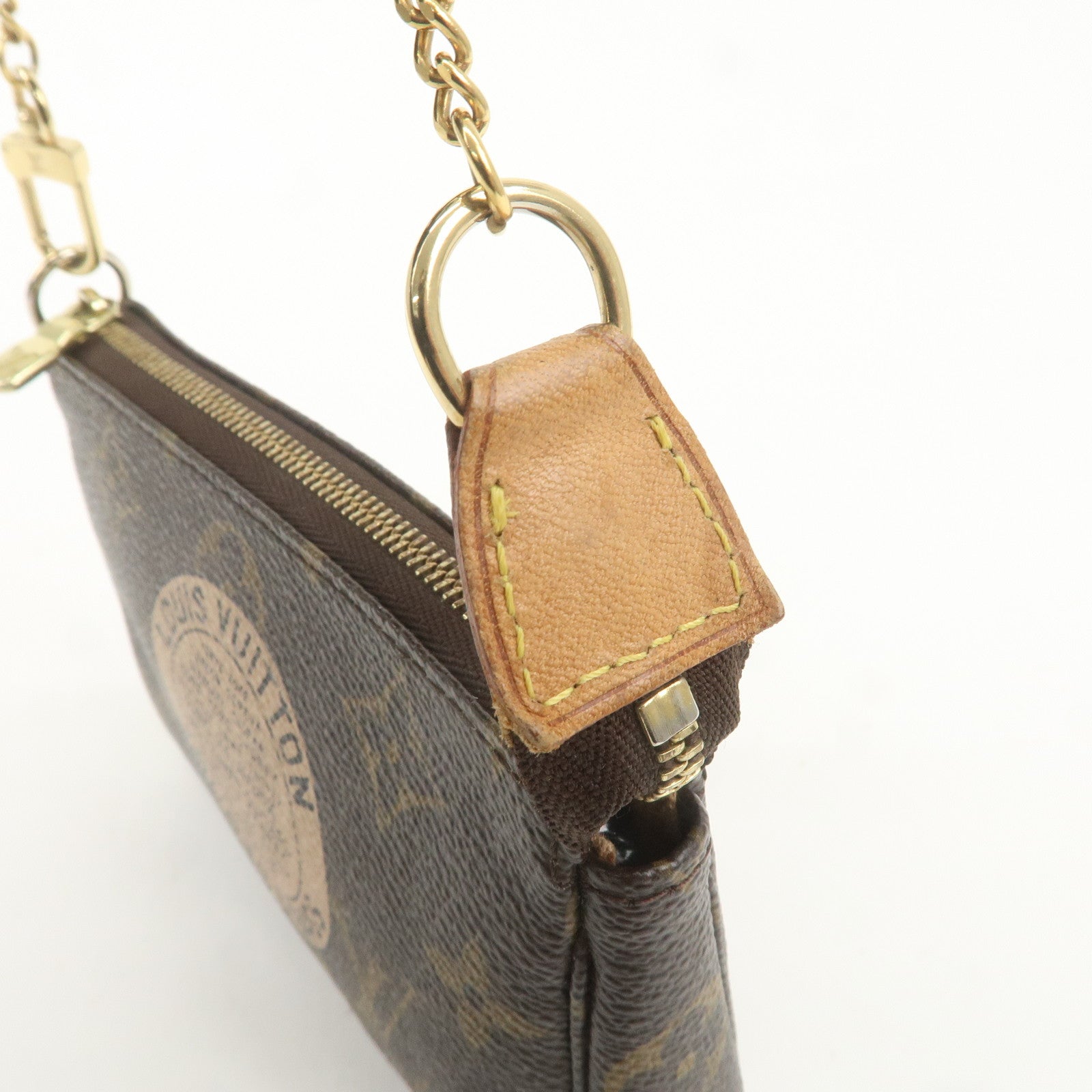 Louis Vuitton Monogram T&B Mini Pochette Accessoires Pouch M60153