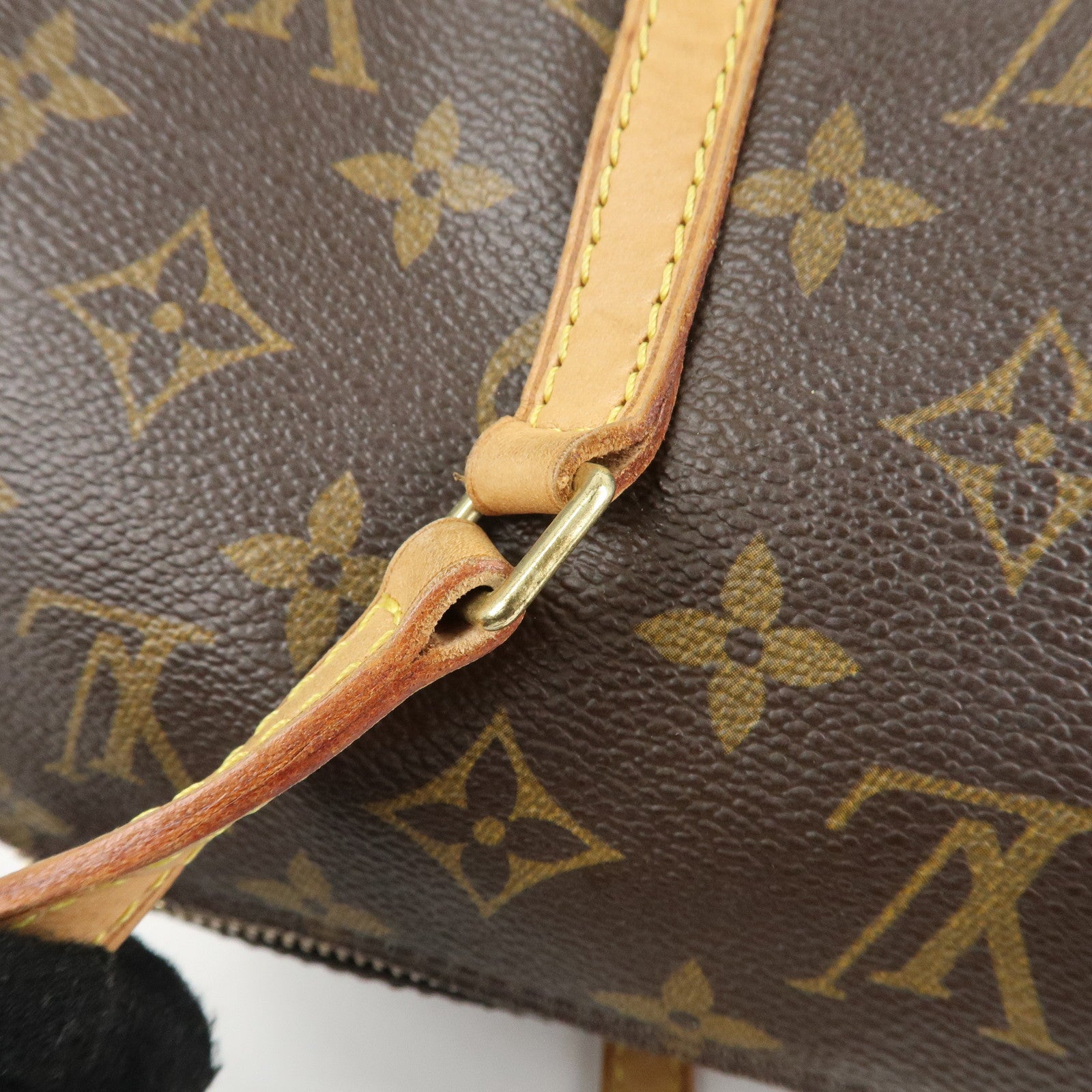 Louis Vuitton Monogram Papillon 30 Hand Bag New Style M51385 Used