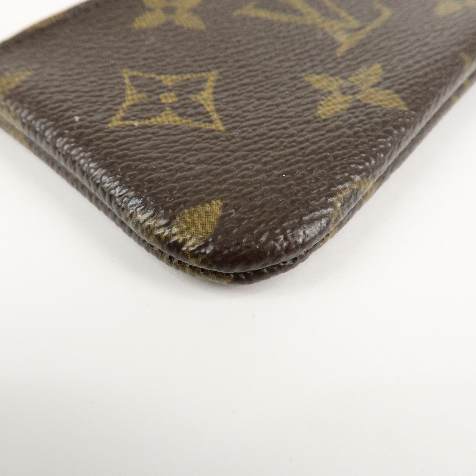 Louis Vuitton Monogram Pochette Cles Coin Case Key Case M62650