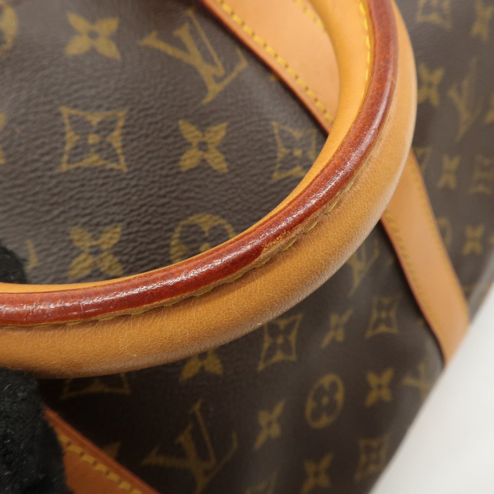 Louis Vuitton Monogram Keep All 50 Boston Bag Brown M41416