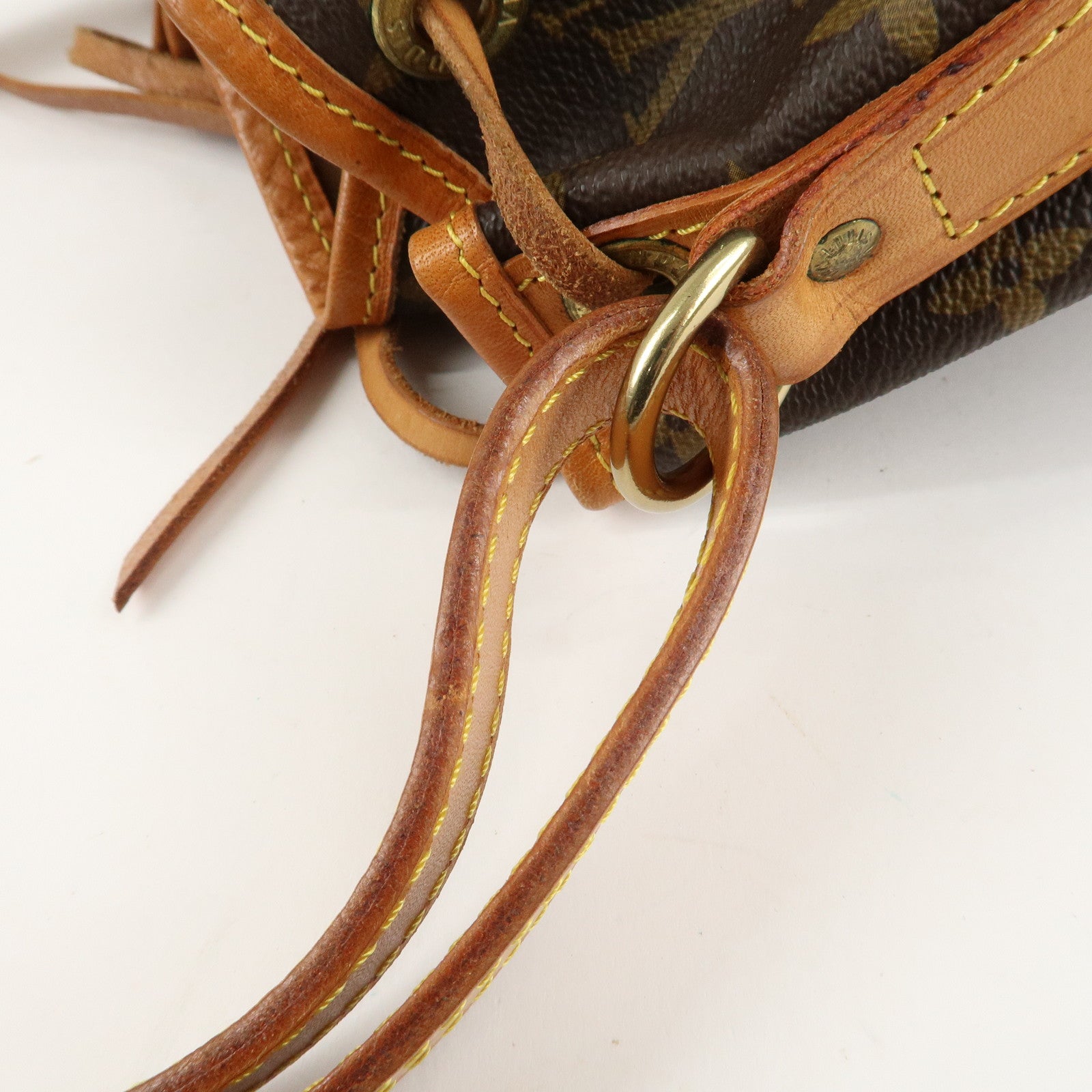 Louis Vuitton Monogram Petit Noe Shoulder Bag Brown M42226 Used