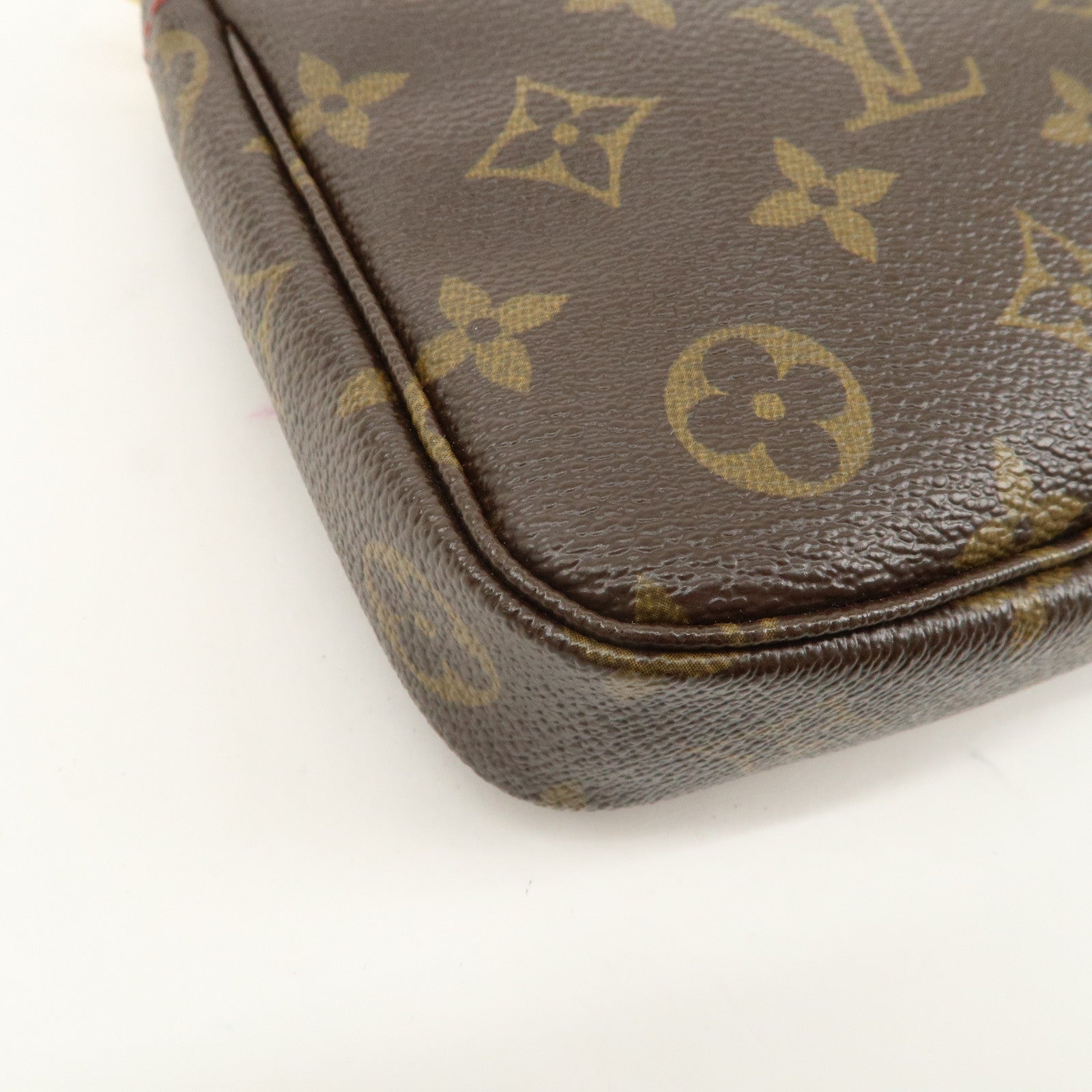 Louis Vuitton Cherry Pochette Accessoires Pouch Brown M95008 Used