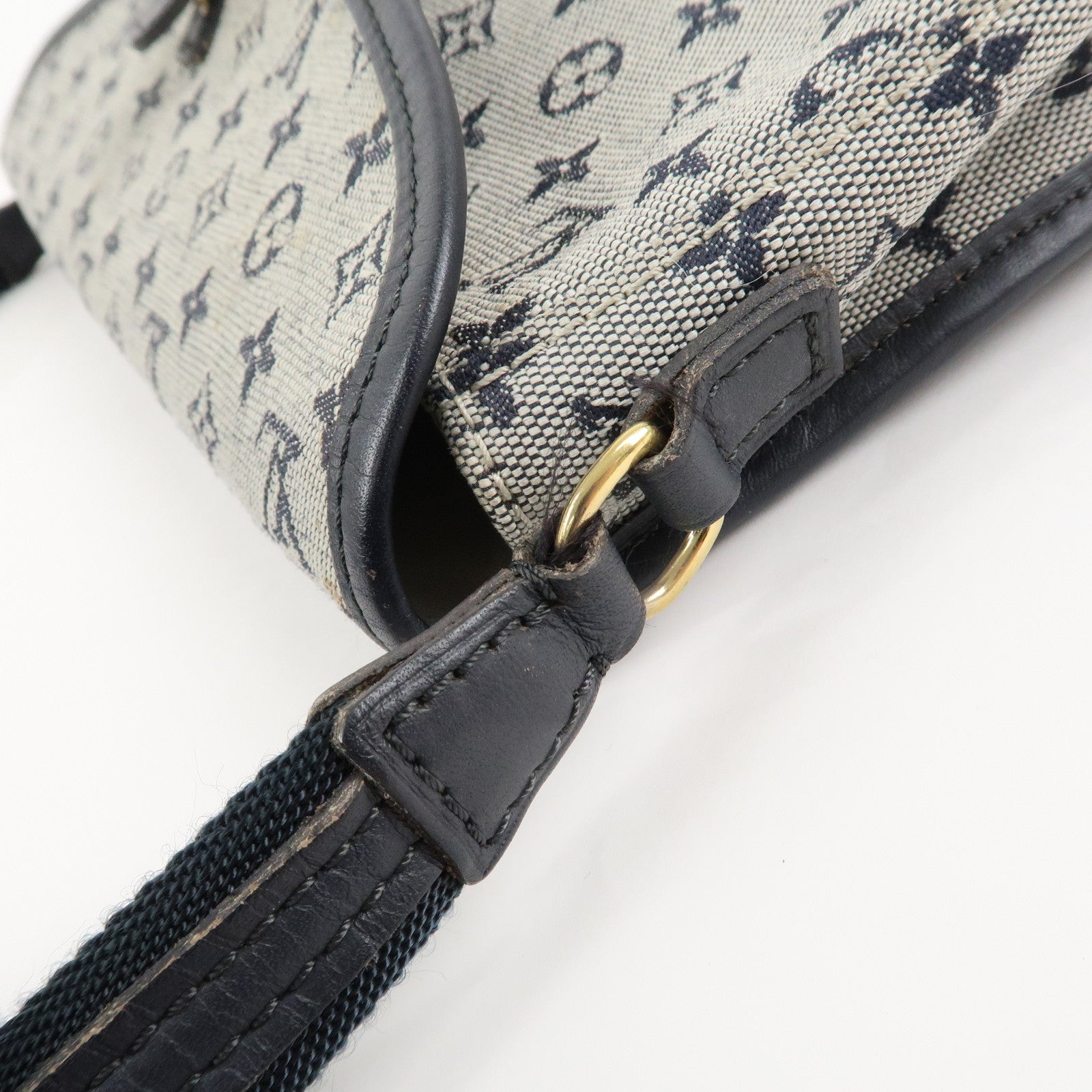 Louis Vuitton Monogram Mini Marjorie Shoulder Bag Navy M92690 Used