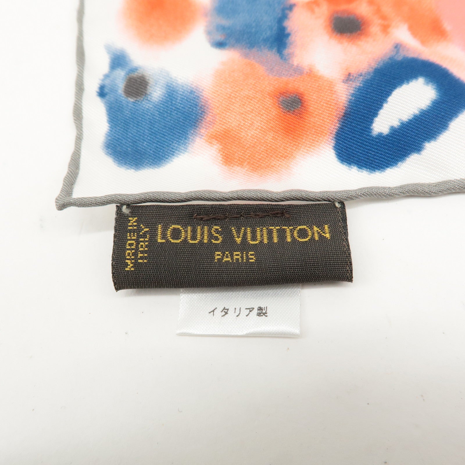 Louis Vuitton Monogram Scarf Silk 100% 67cm×67cm Multicolor Used