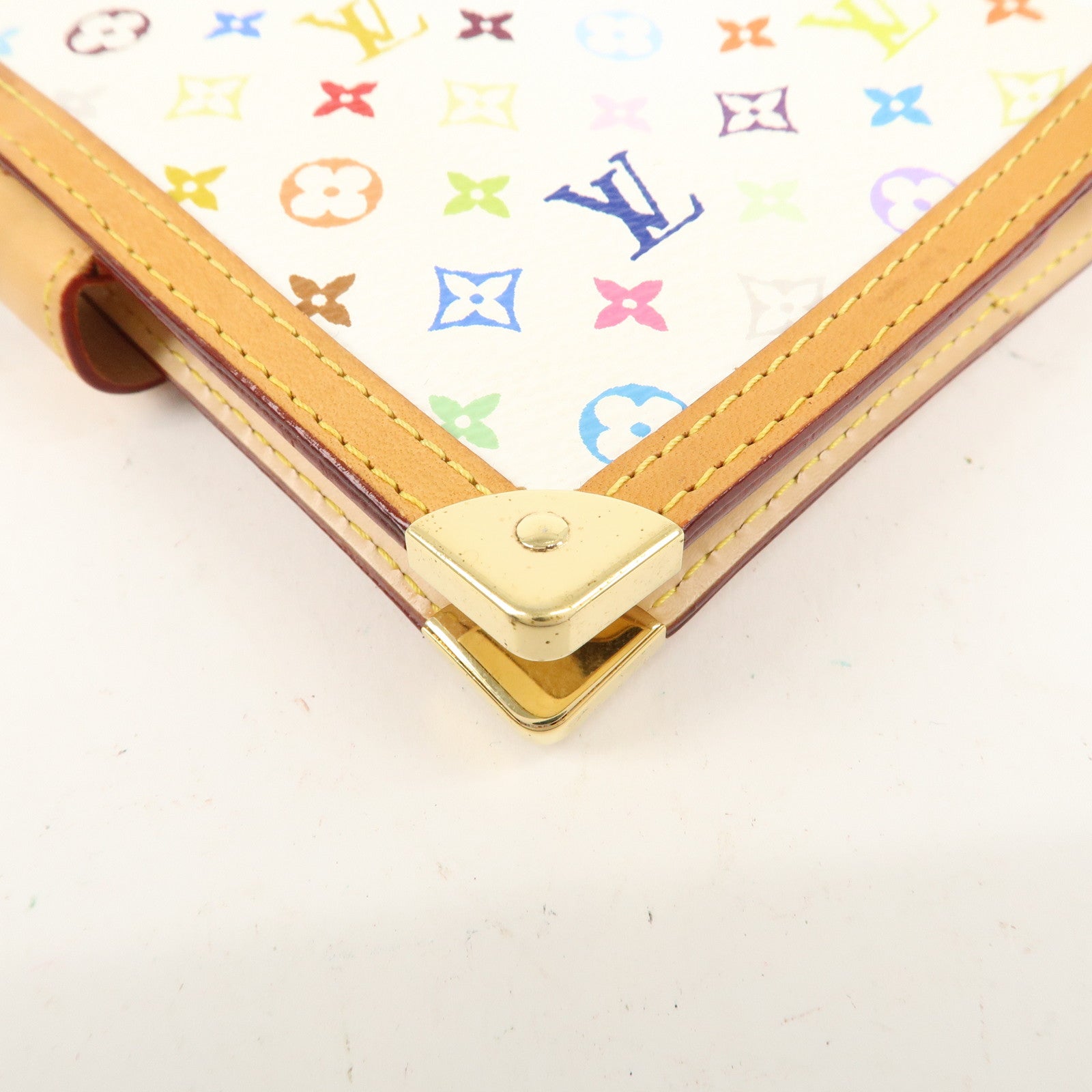 Louis Vuitton Monogram Multi Color Agenda PM Planner Cover R20896