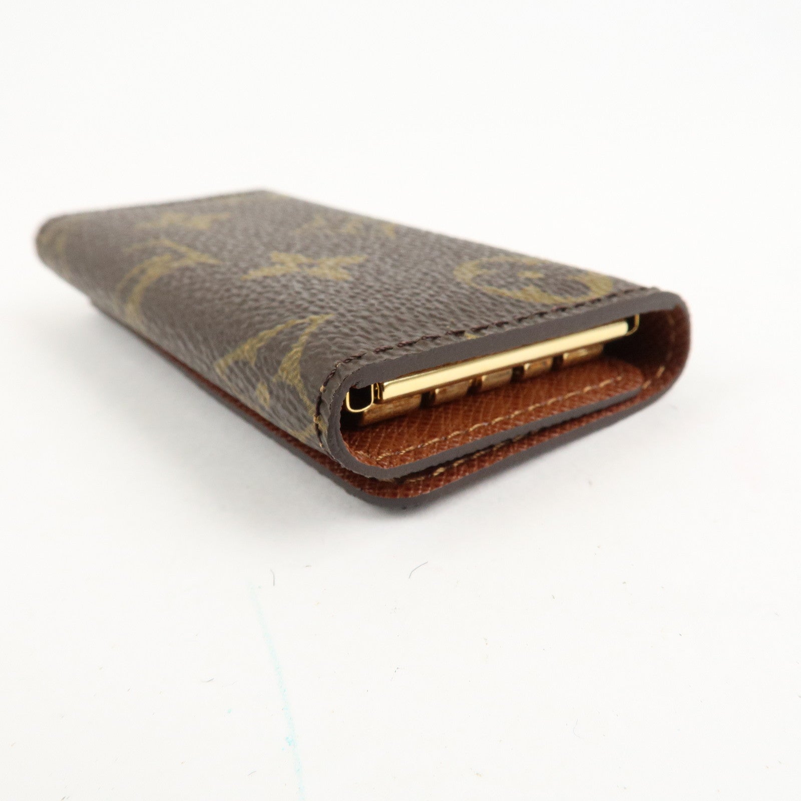 Louis Vuitton Monogram Multicles 4 Key Case Brown M69517 Used