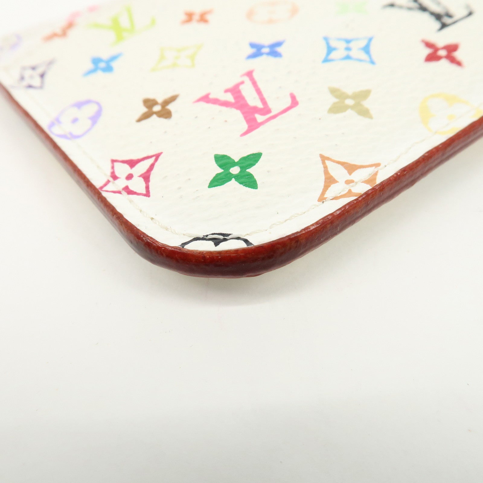 Louis Vuitton Monogram Multicolor Pochette Cles Coin Case M93734 Used