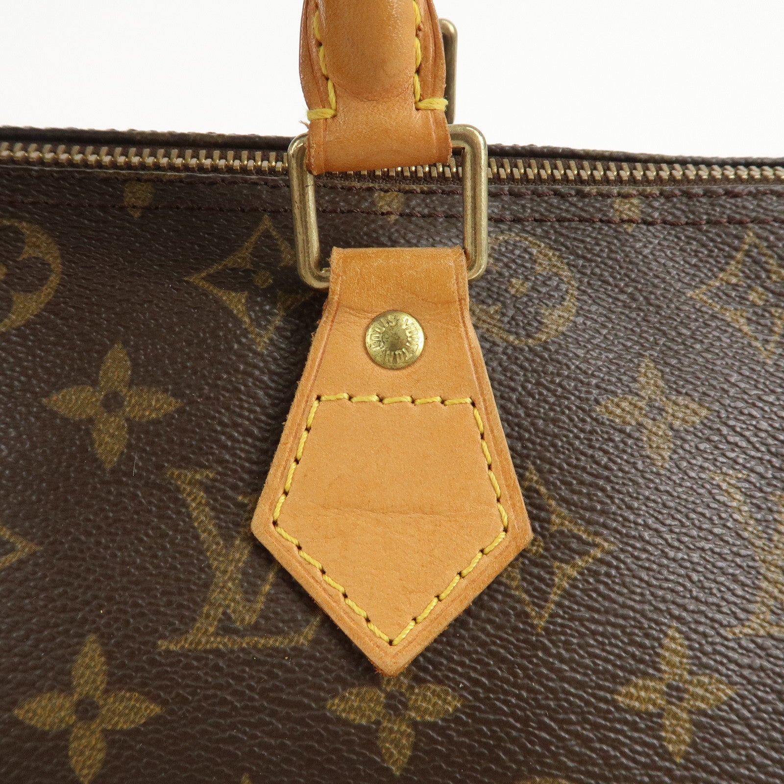 Louis Vuitton Monogram Speedy 30 Hand Bag Boston Bag M41526 Used