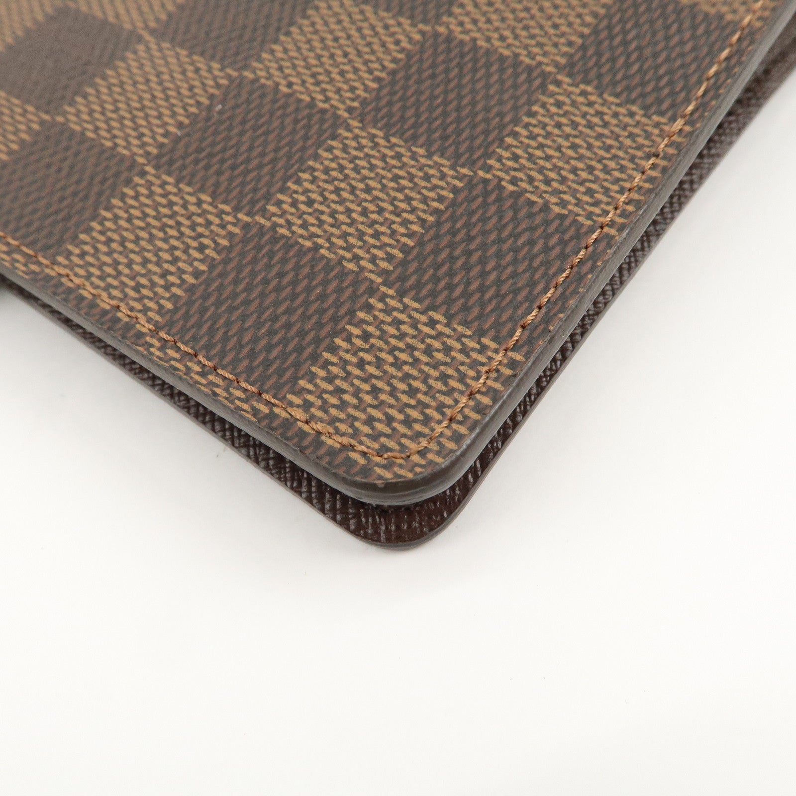 Louis Vuitton Damier Agenda MM Planner Cover Brown R20701 Used