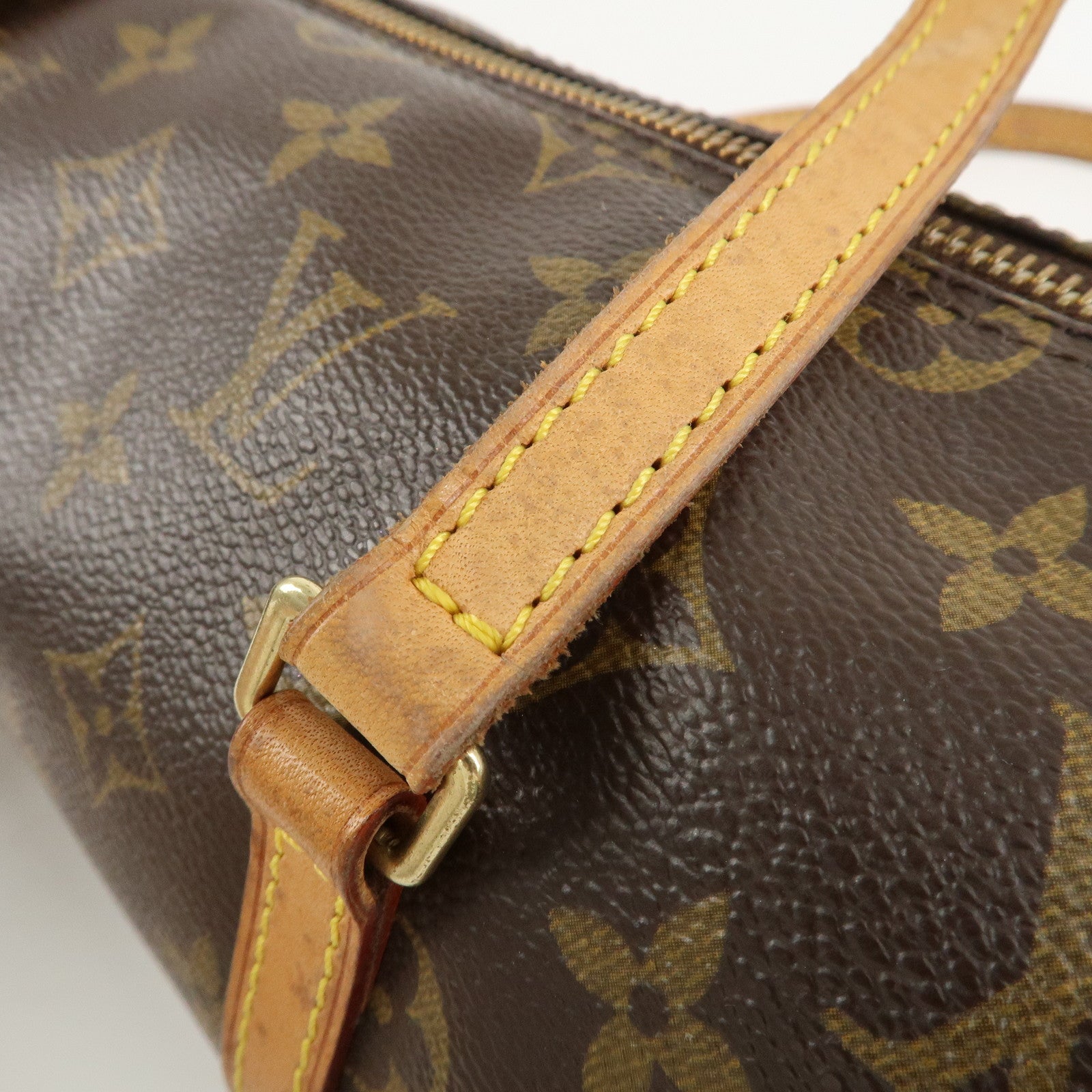 Louis Vuitton Monogram Papillon 30 Hand Bag New Style M51385 Used