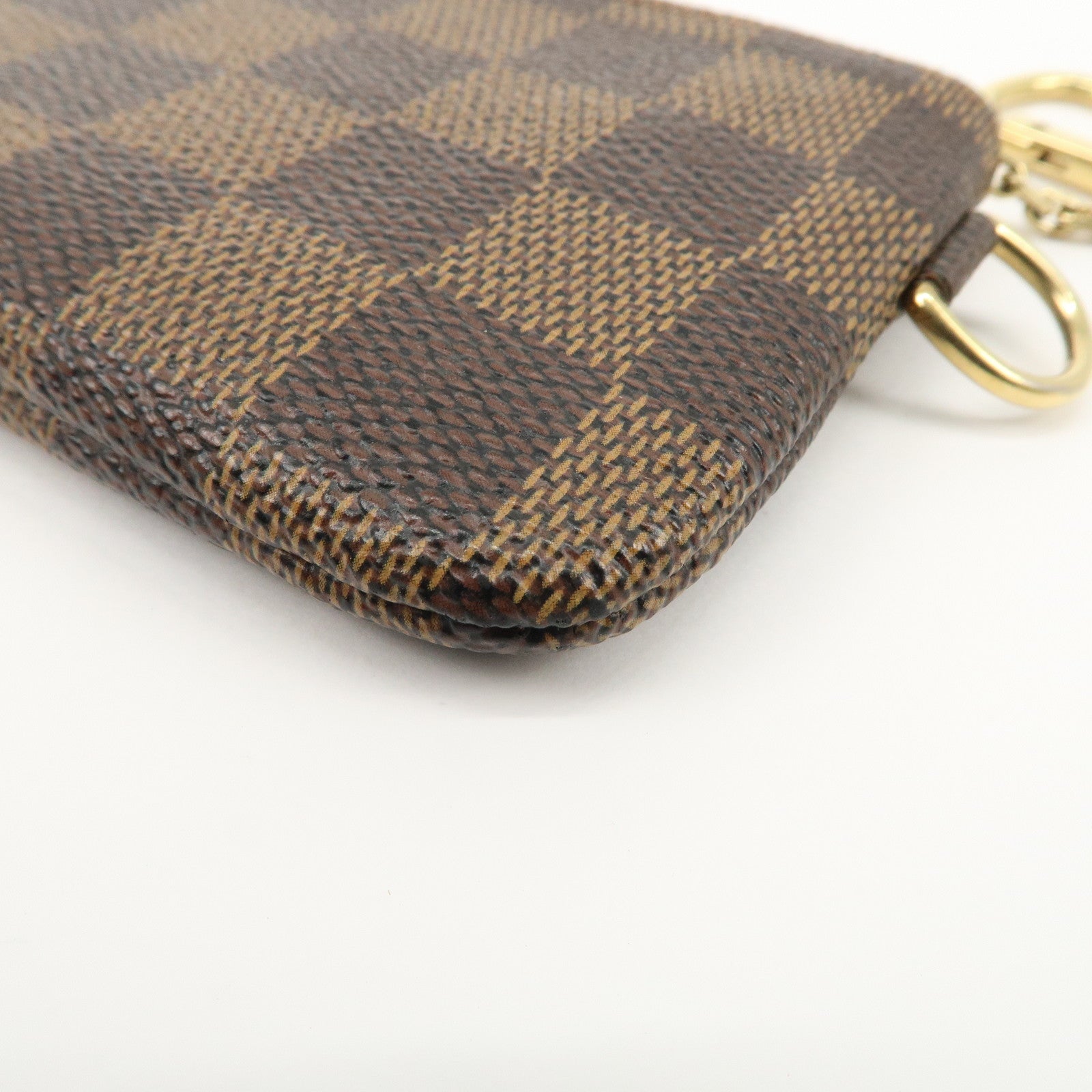 Louis Vuitton Damier T&B Pochette Cles Complice Coin Case N61742 Used