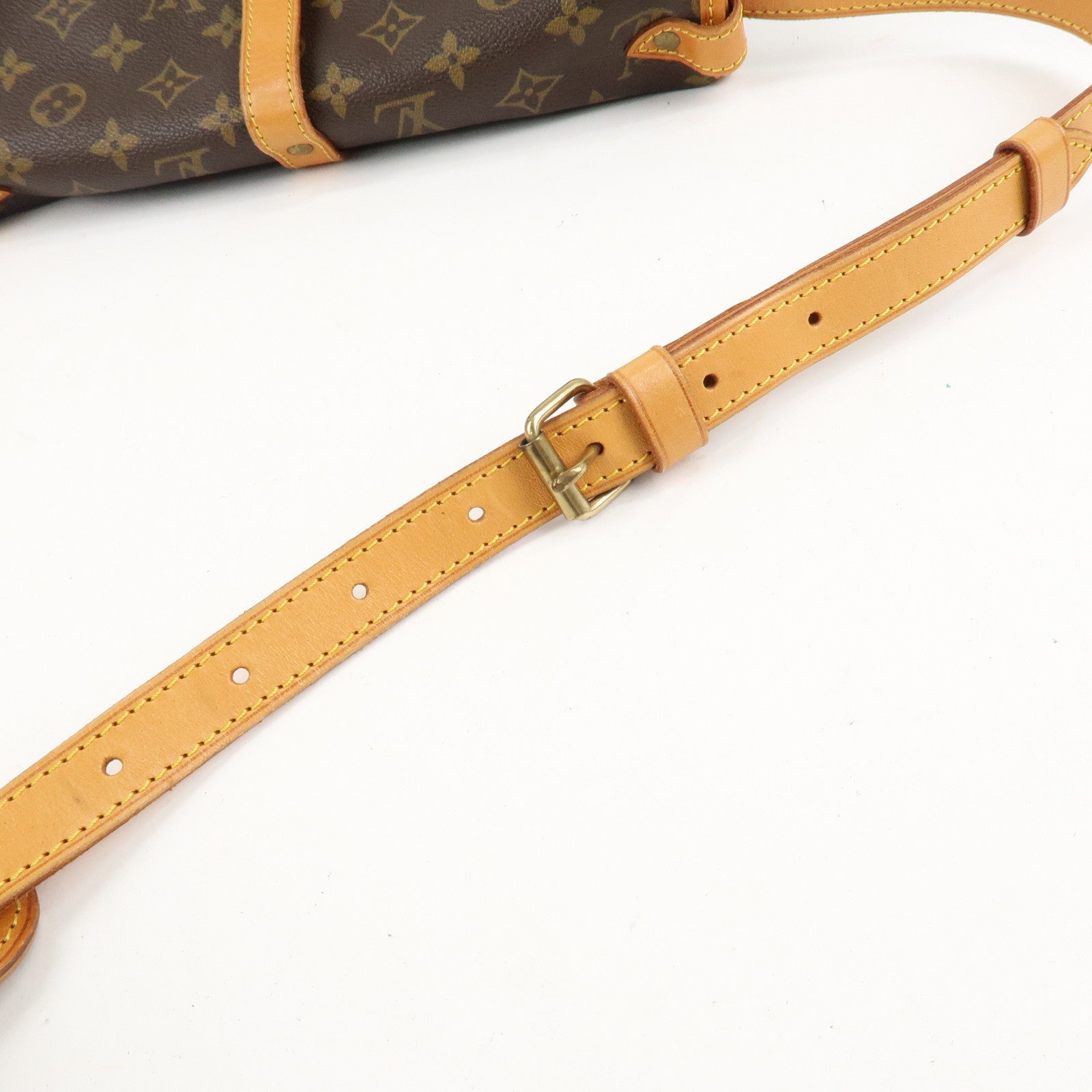 Louis Vuitton Monogram Saumur 30 Crossbody Bag Brown M42256 Used