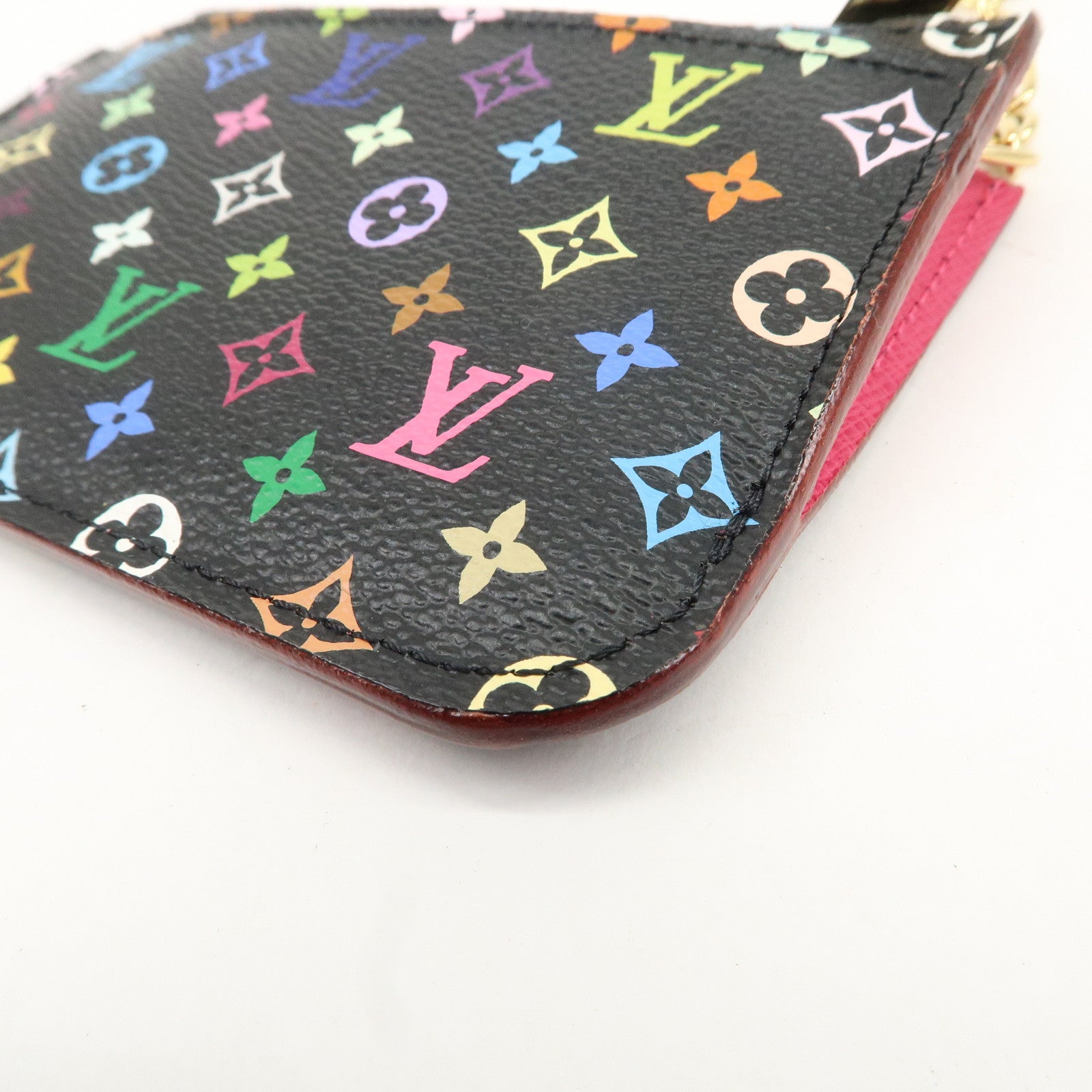 Louis Vuitton Monogram Multicolor Pochette Cles Coin Case M93735 Used