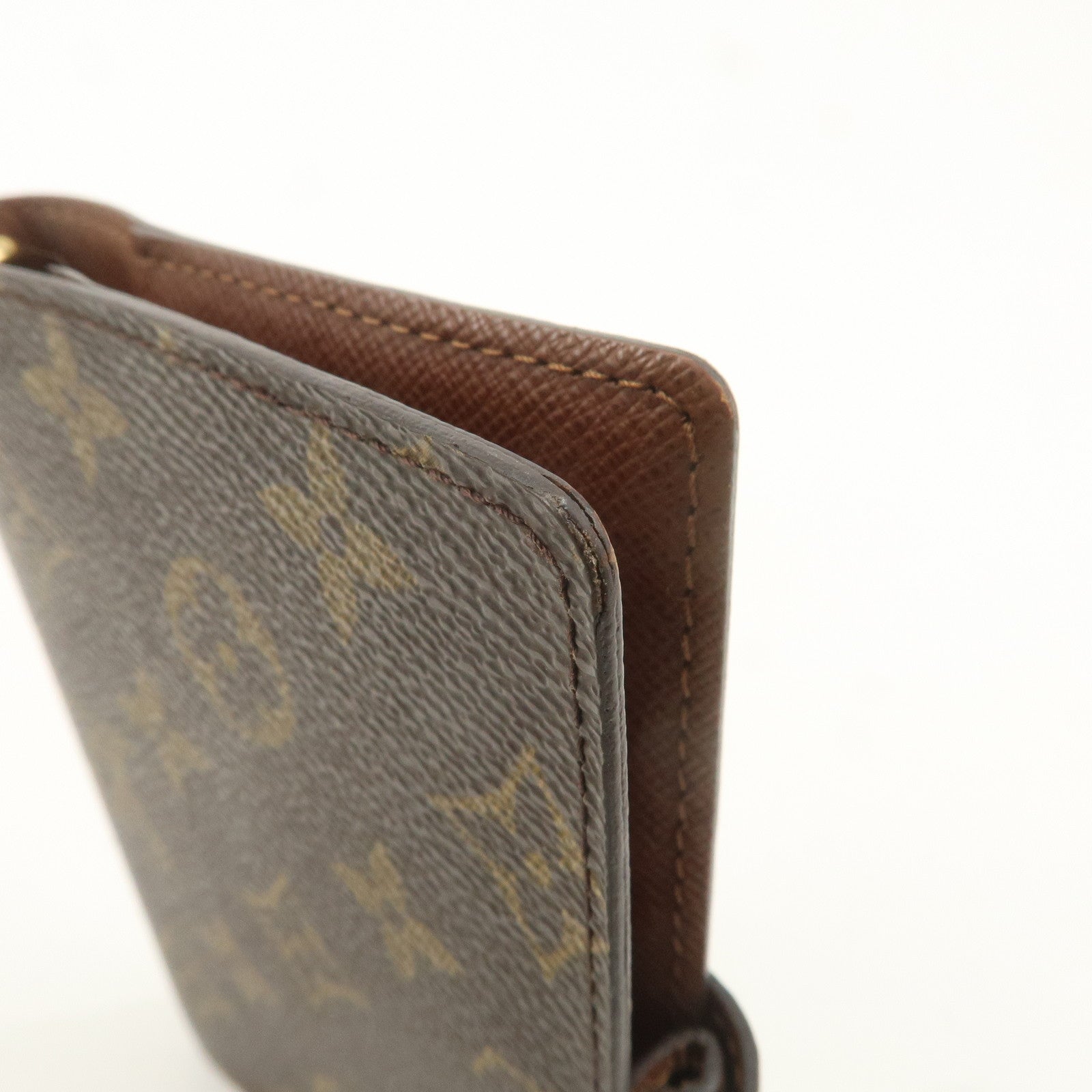 Louis Vuitton Monogram Agenda PM Planner Cover Brown R20005