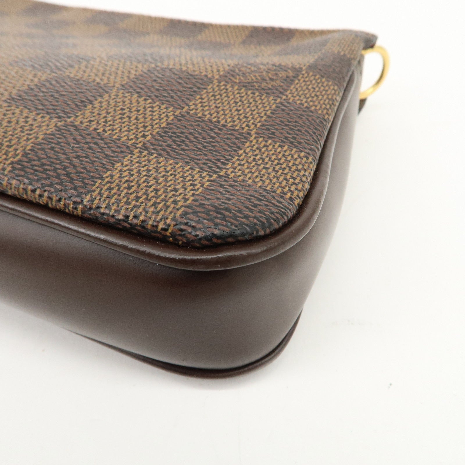 Louis Vuitton Damier Navona Accessoires Pouch Hand Bag N51983 Used