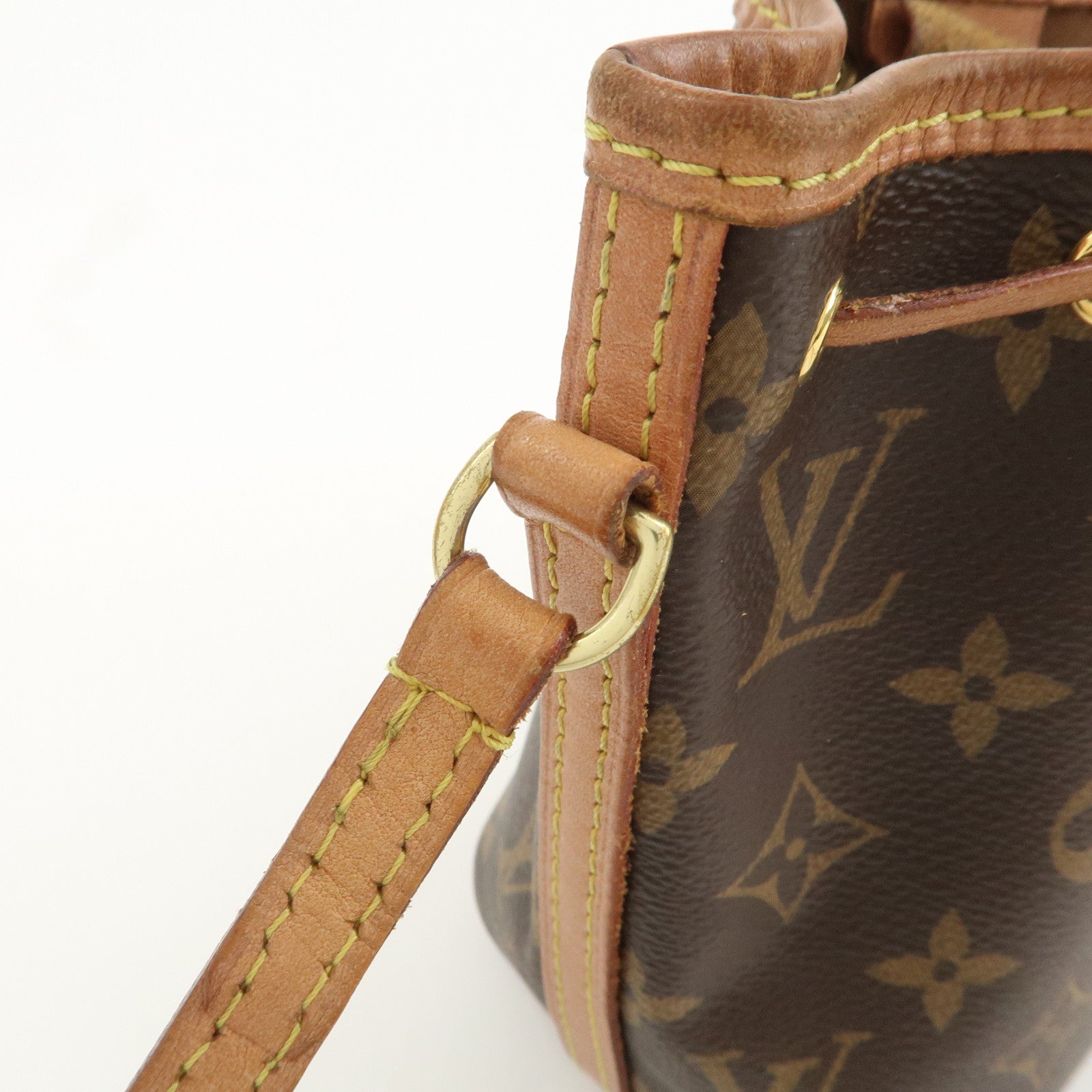 Louis Vuitton Monogram Nano Noe Shoulder Bag Brown M41346