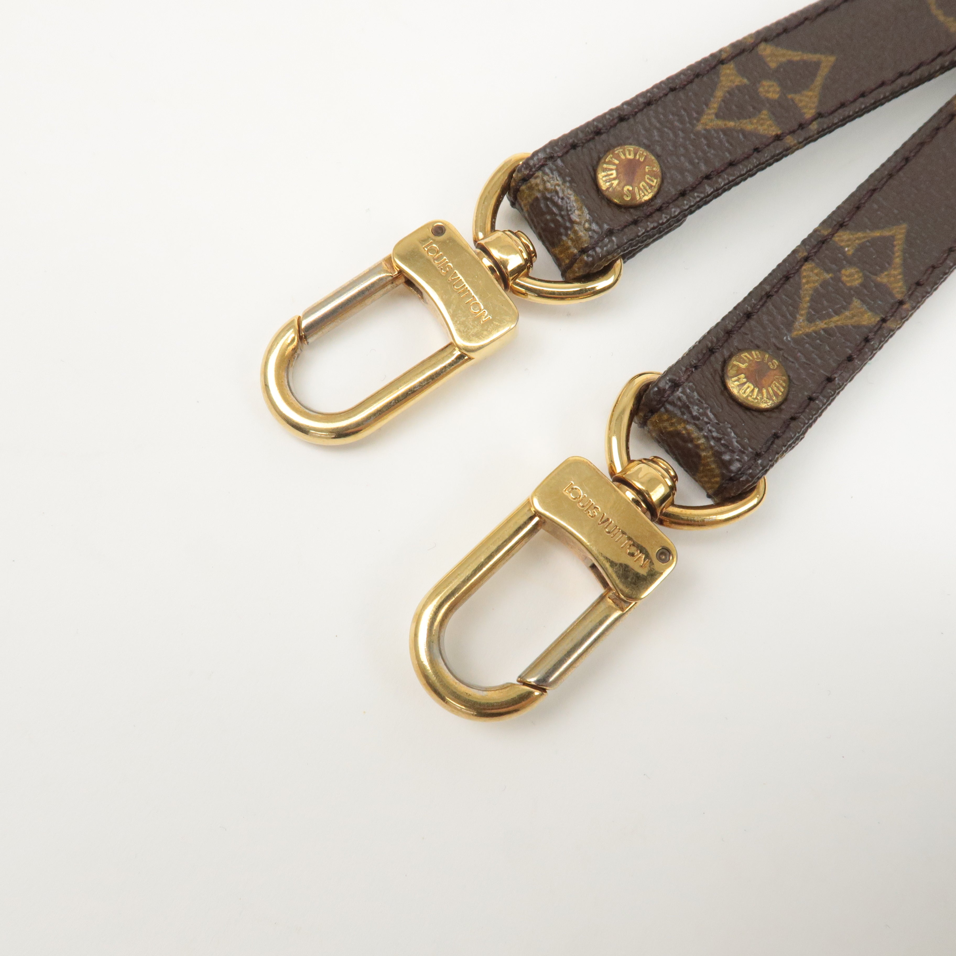 Louis Vuitton Monogram Canvas Shoulder Strap 120cm J75010