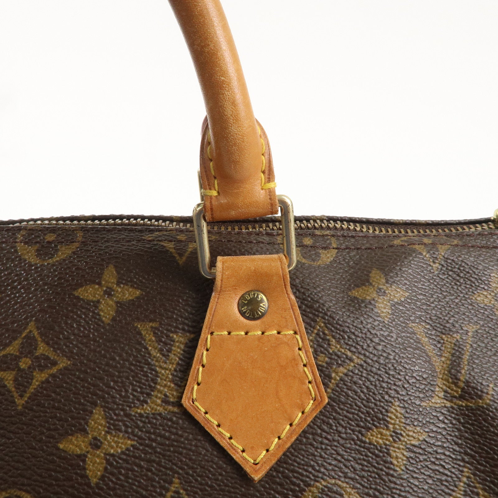 Louis Vuitton Monogram Speedy 35 Hand Bag Boston Bag M41524