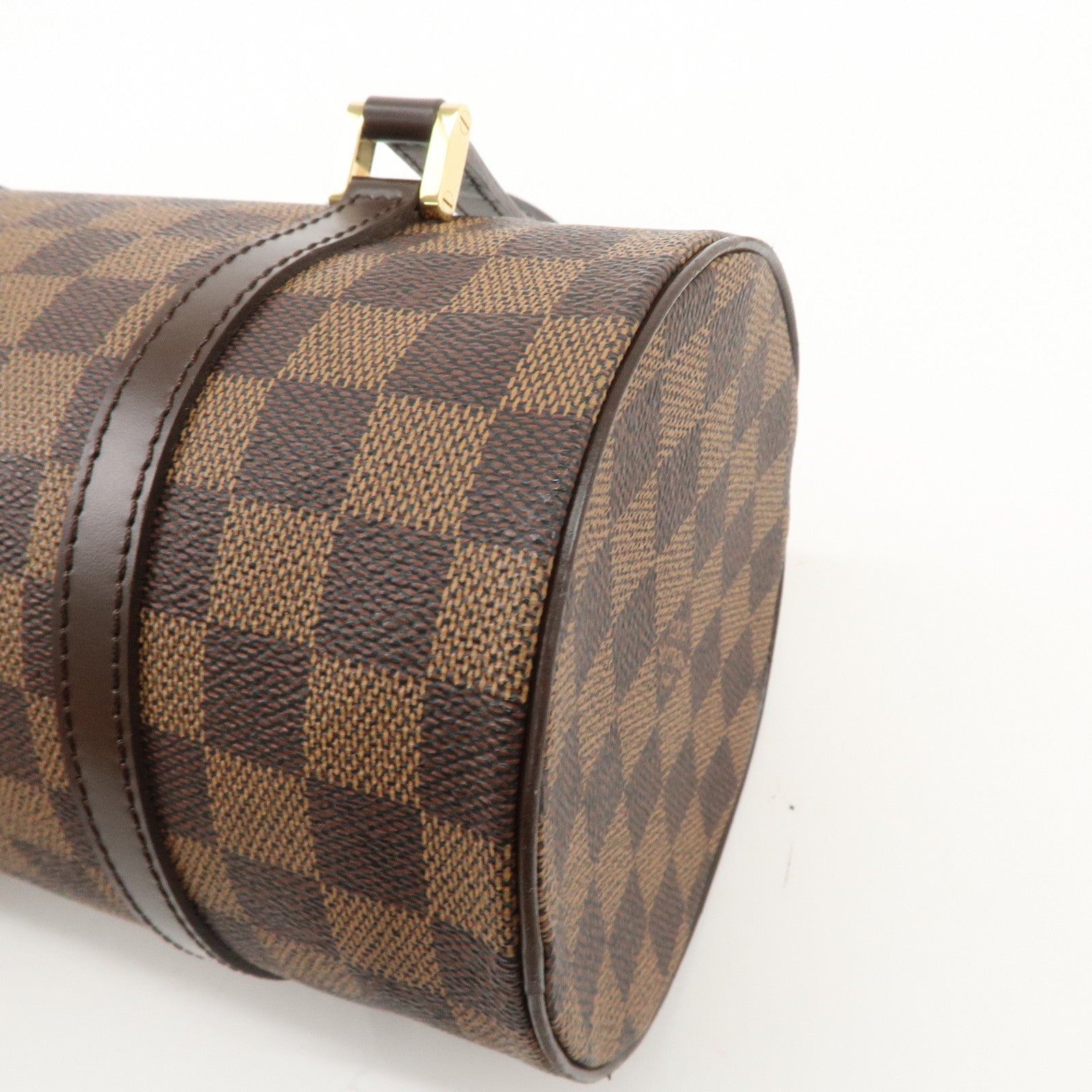 Louis Vuitton Damier Ebene Papillon 26 Hand Bag Brown N51304 Used