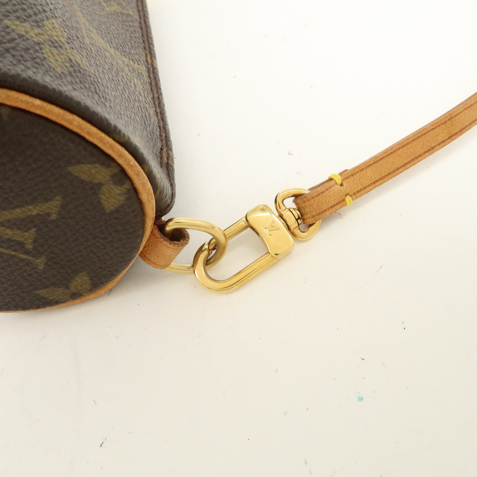 Louis Vuitton Monogram Papillon Pouch For Papillon Bag Brown